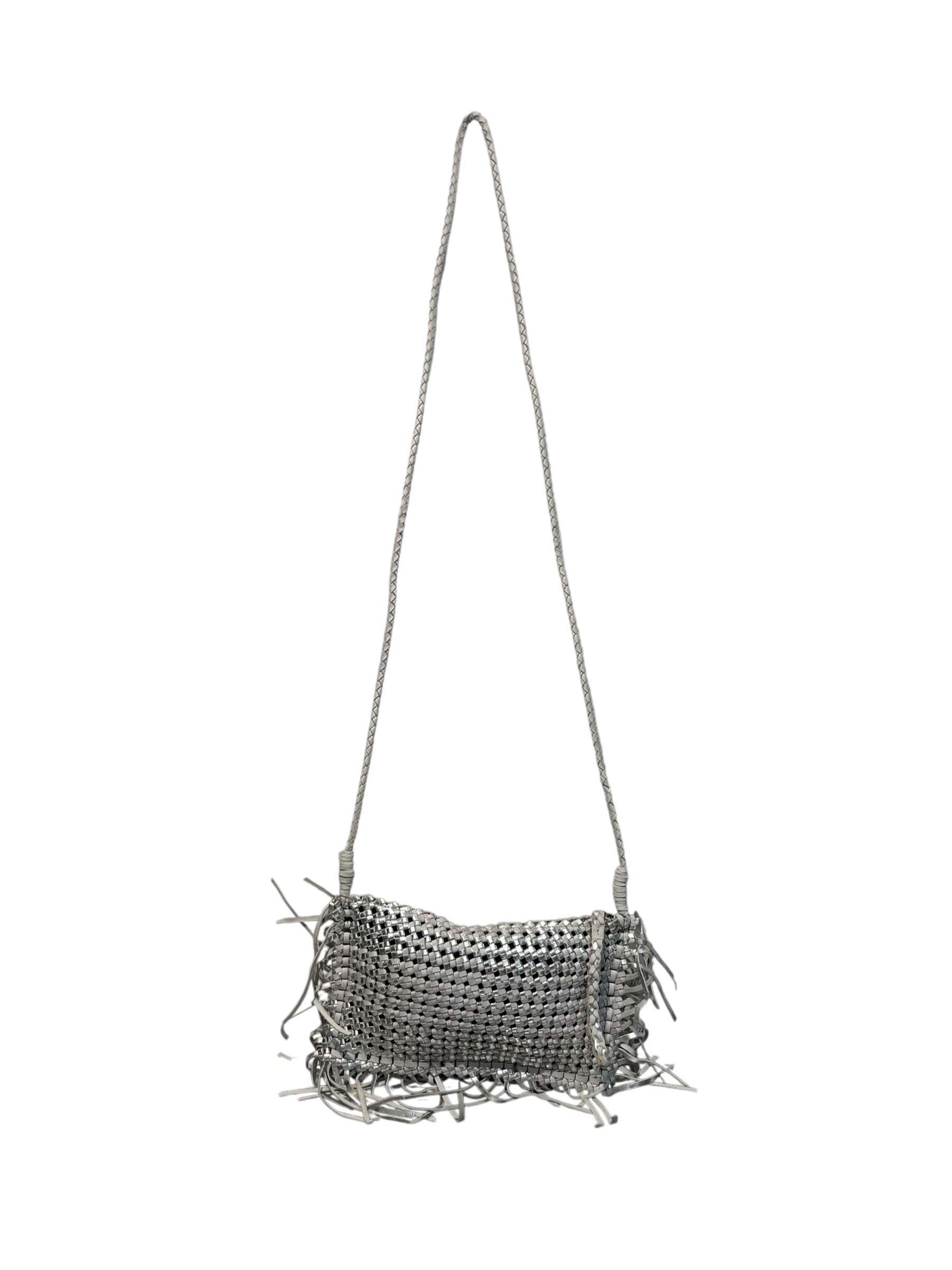 Aksara/Cross Body Bag/Leather/SLV/ view 1