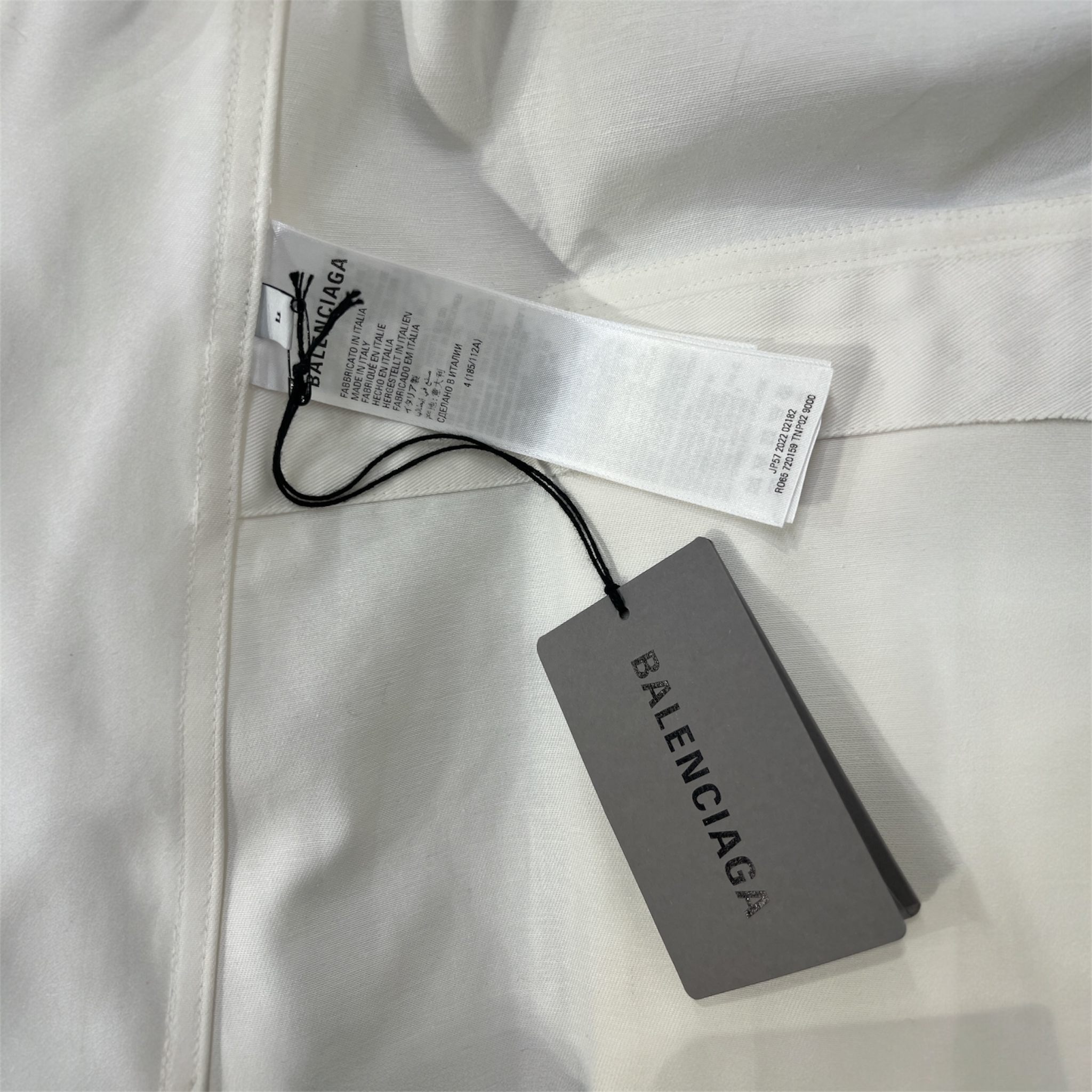BALENCIAGA/Jacket/4/Cotton/WHT/CARGO view 3
