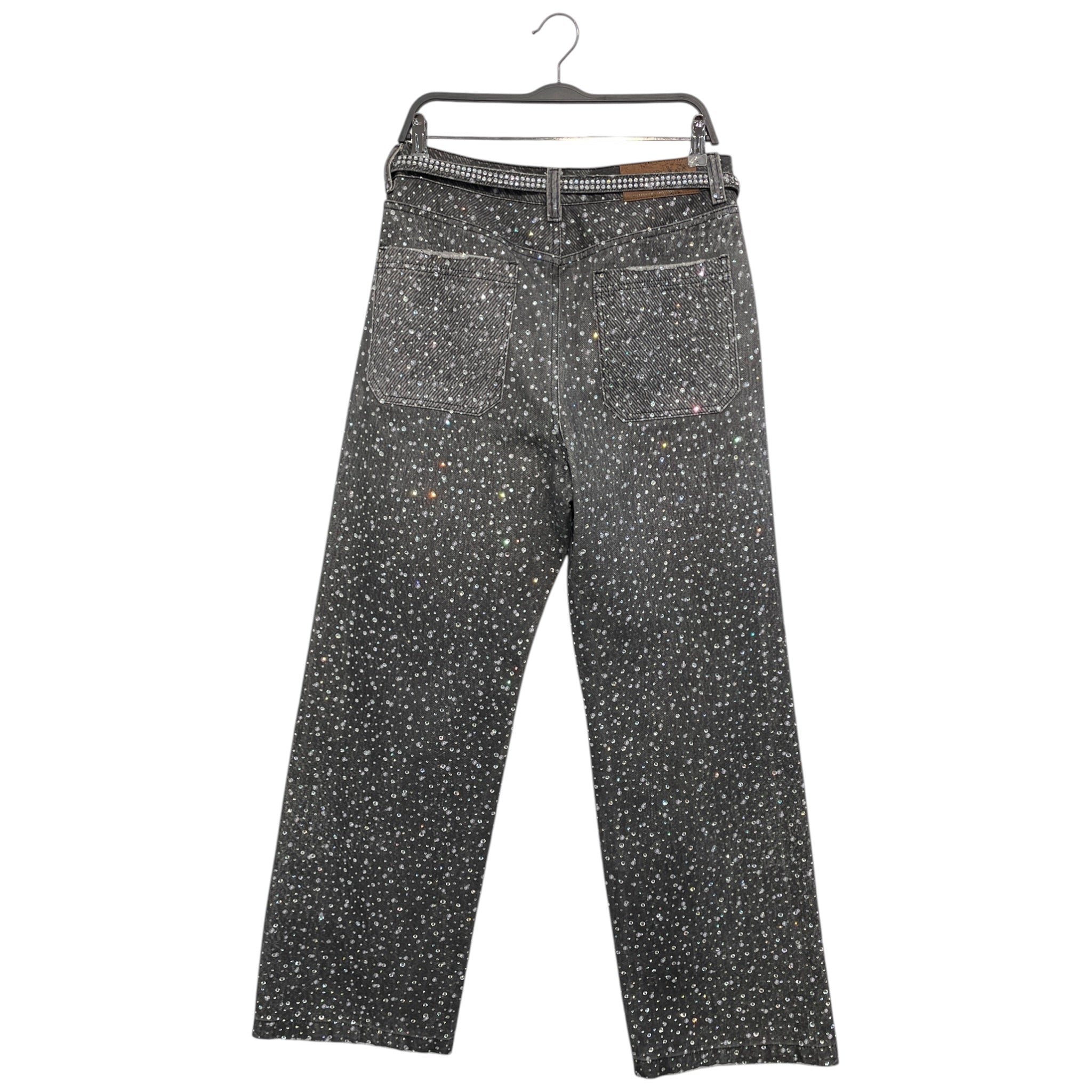 Birth Of Royal Child/Pants/M/Cotton/GRY/All Over Print/20k diamond boro jeans view 2
