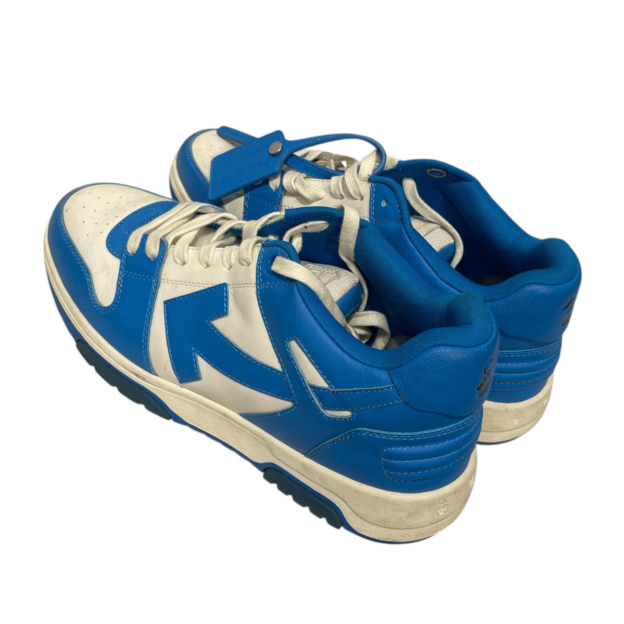 OFF-WHITE/Low-Sneakers/EU 46/Border/Leather/BLU/Out Of Office view 2