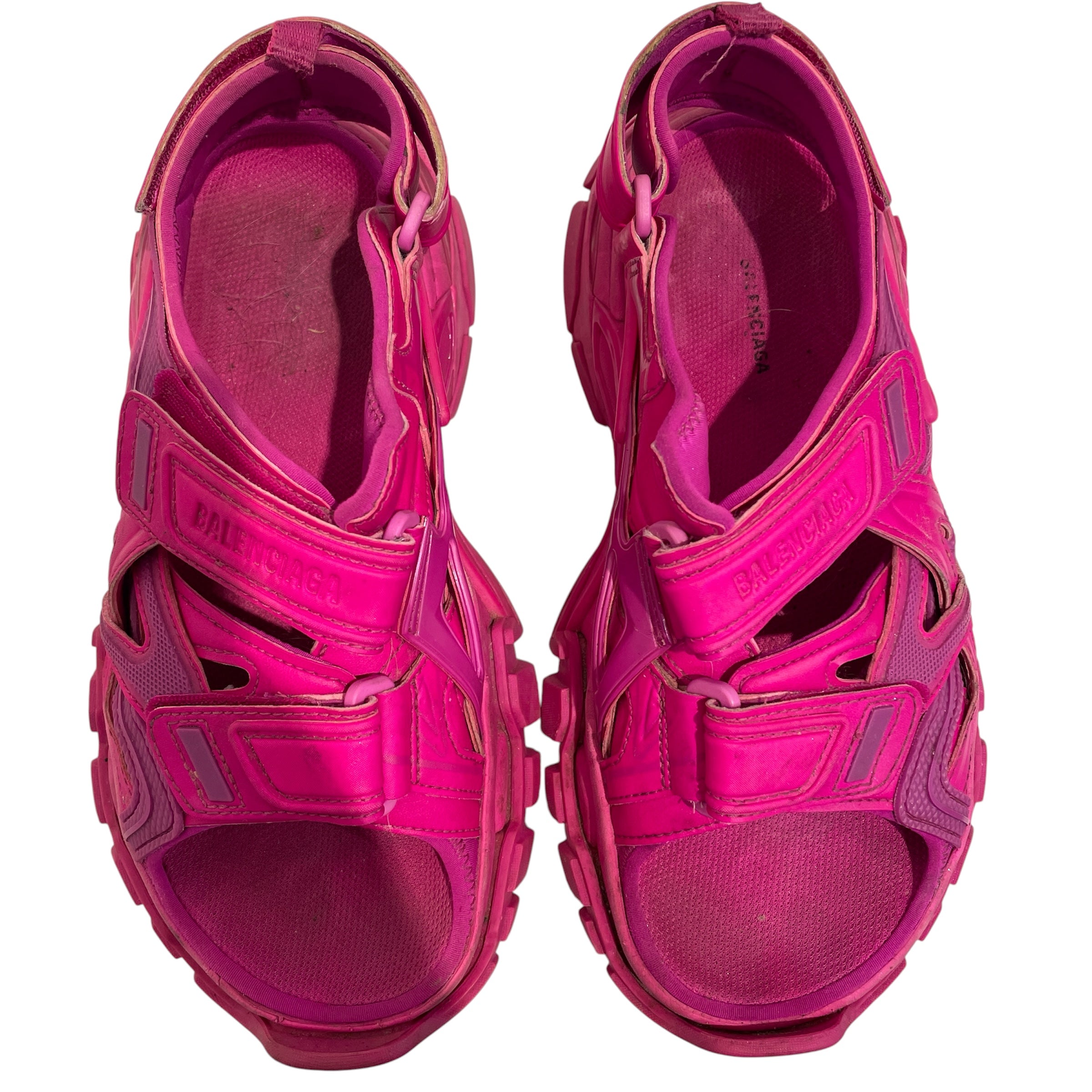 BALENCIAGA/Sandals/US 7/PNK/Track Sandal view 3
