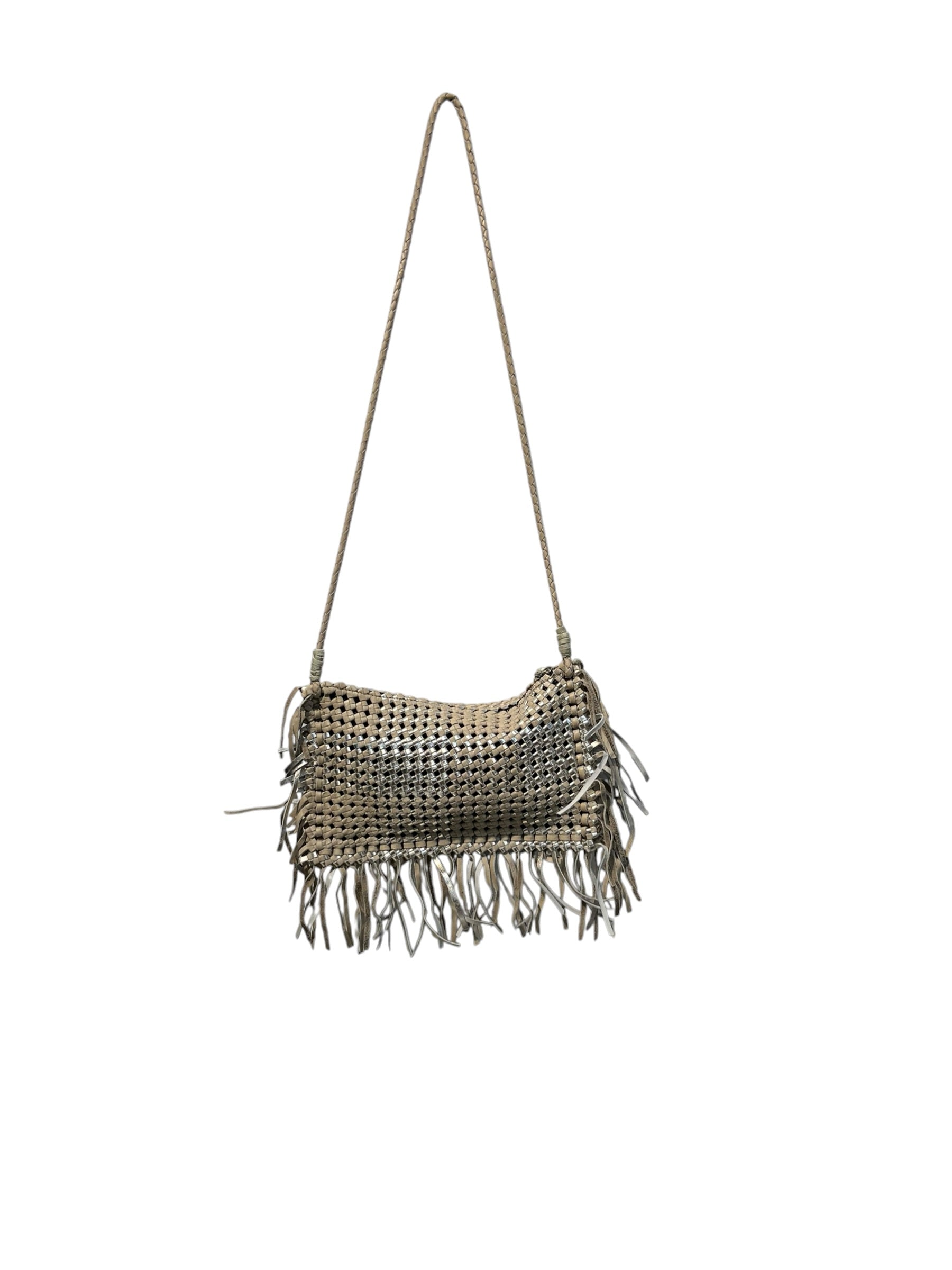 Aksara/Cross Body Bag/Leather/SLV/ view 1