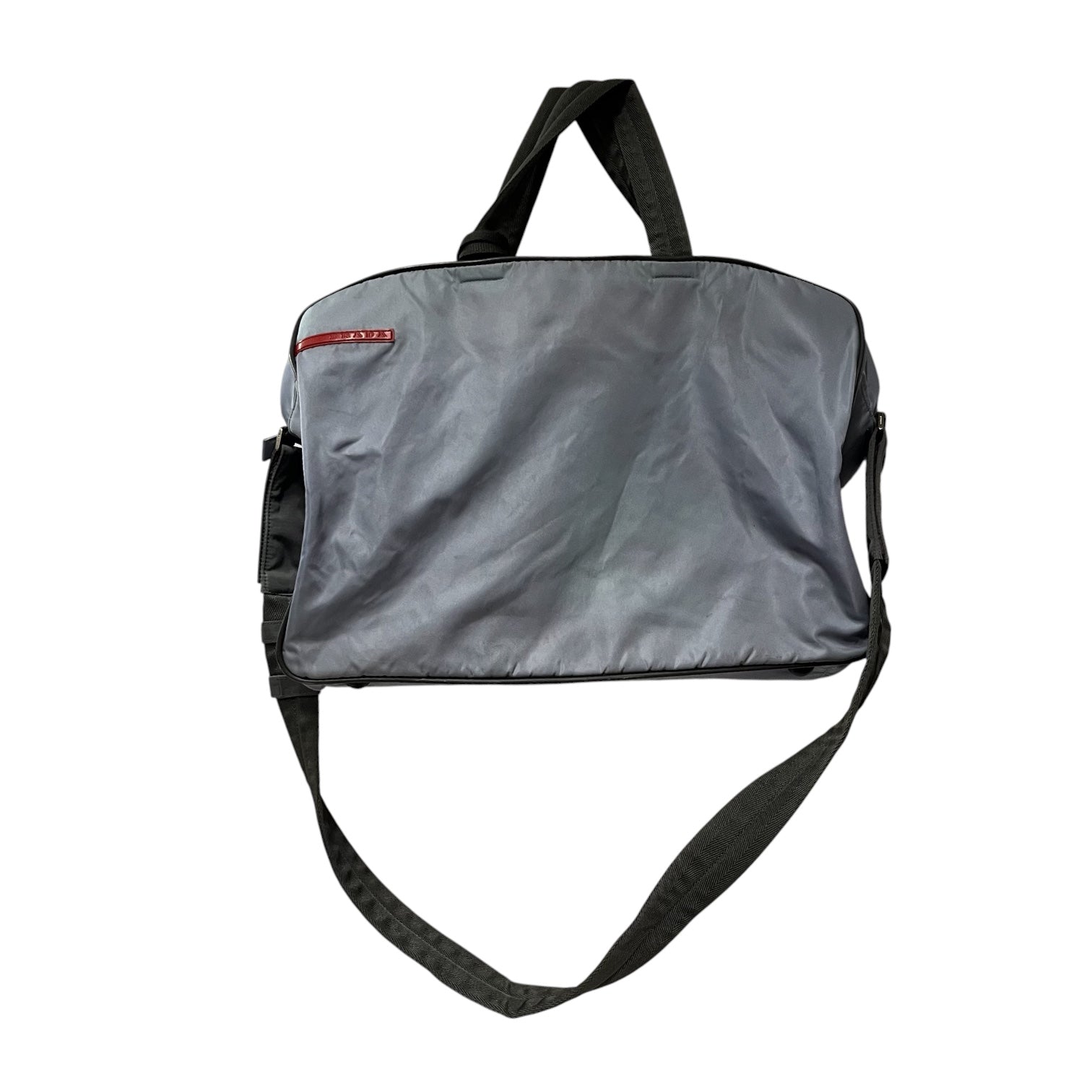 PRADA/Cross Body Bag/Nylon/BLU/prada nylon blue bag view 1