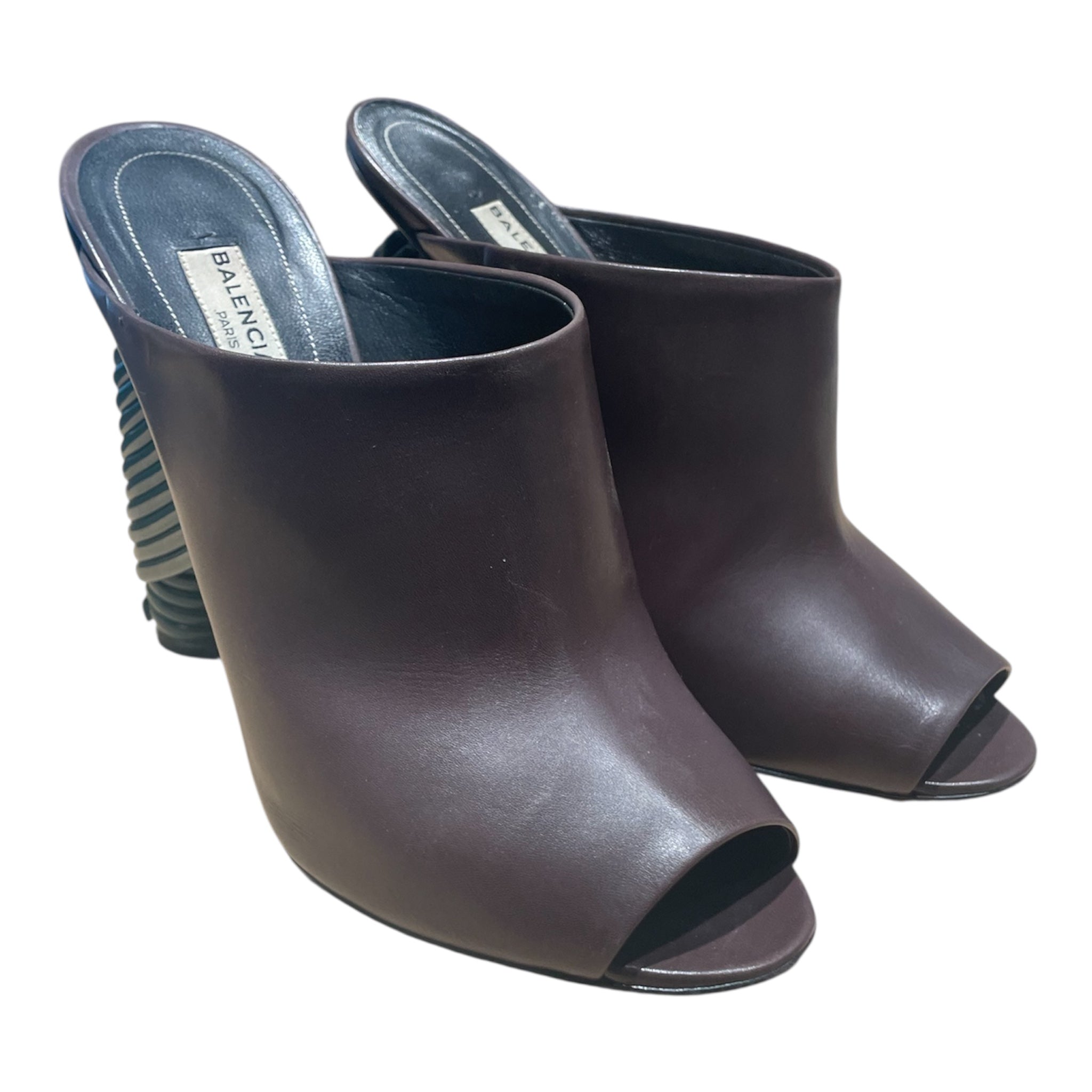 BALENCIAGA/Heels/US 6.5/BRW/TEAL HEEL view 1