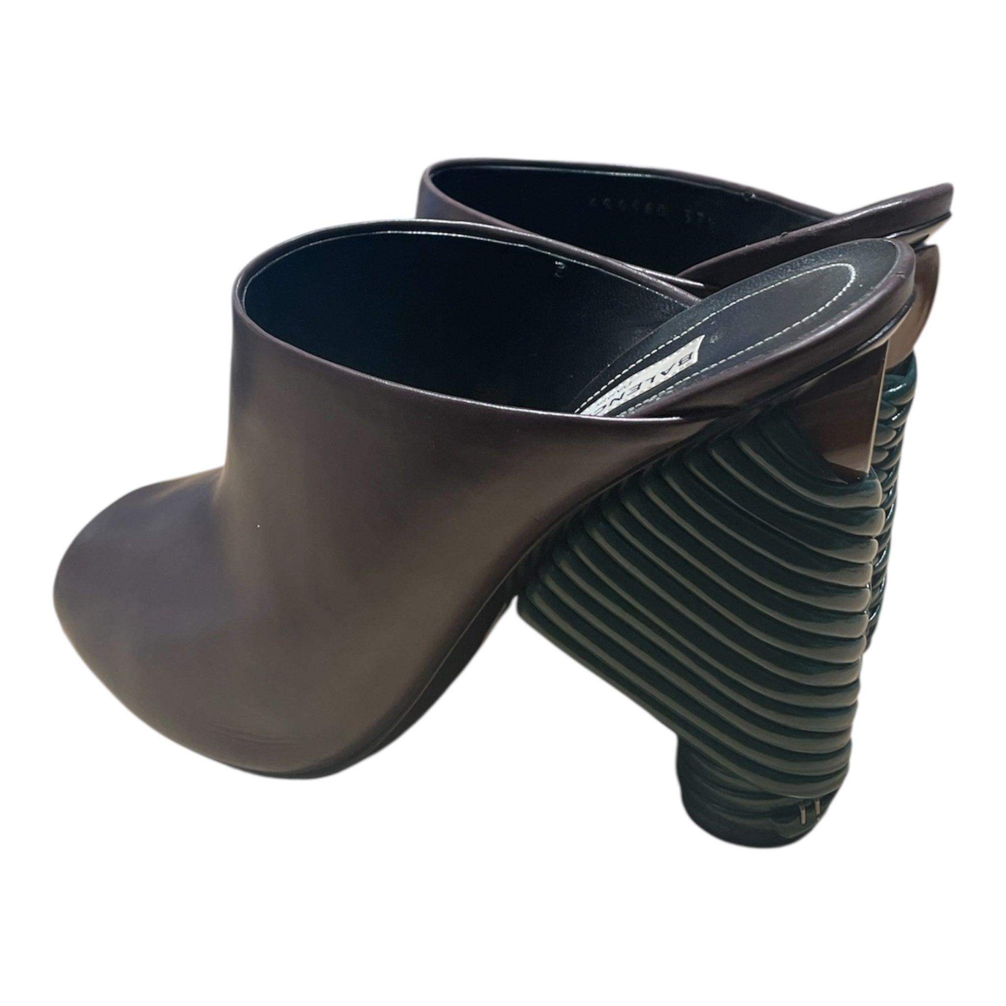 BALENCIAGA/Heels/US 6.5/BRW/TEAL HEEL view 2