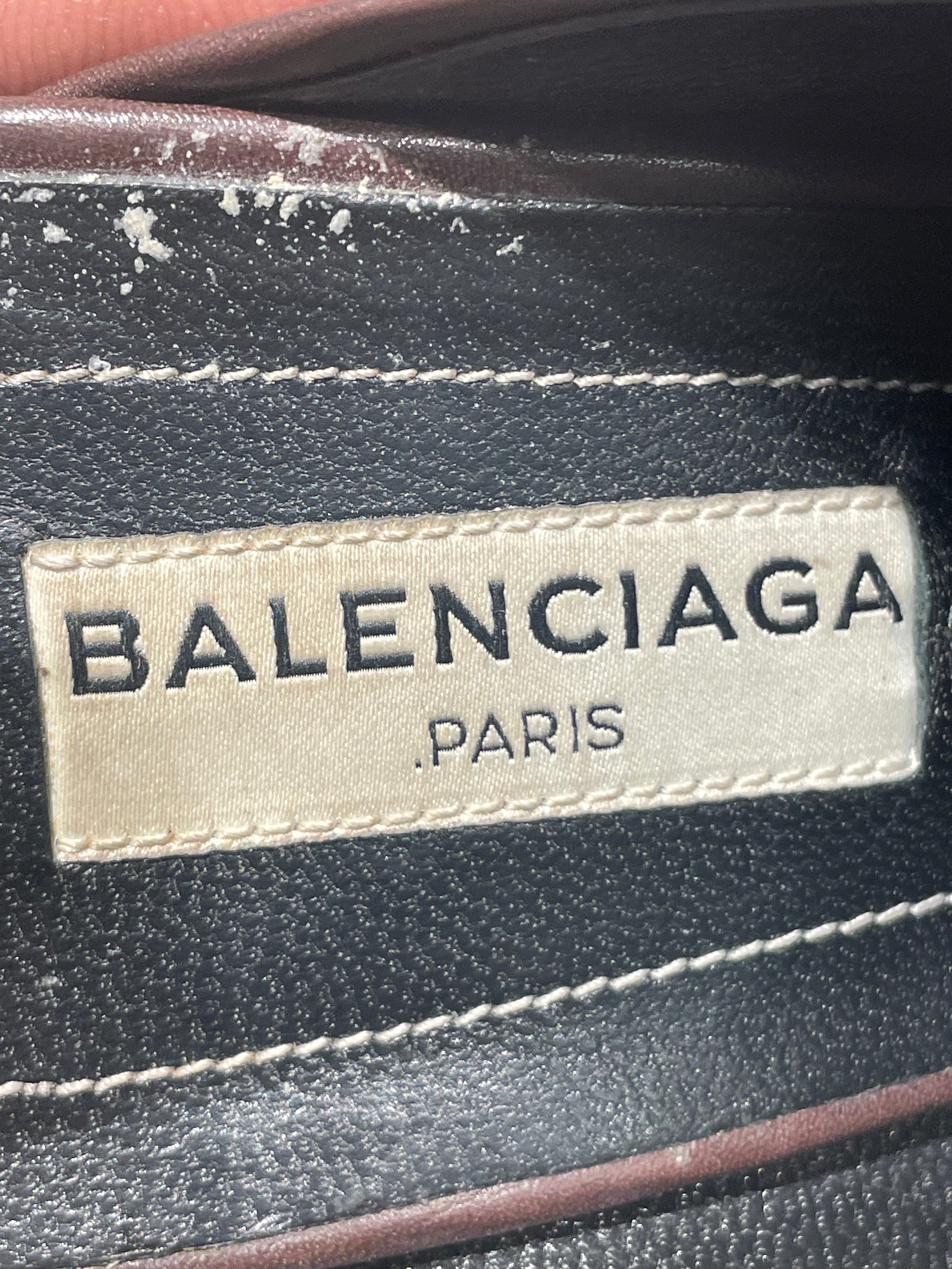 BALENCIAGA/Heels/US 6.5/BRW/TEAL HEEL view 3