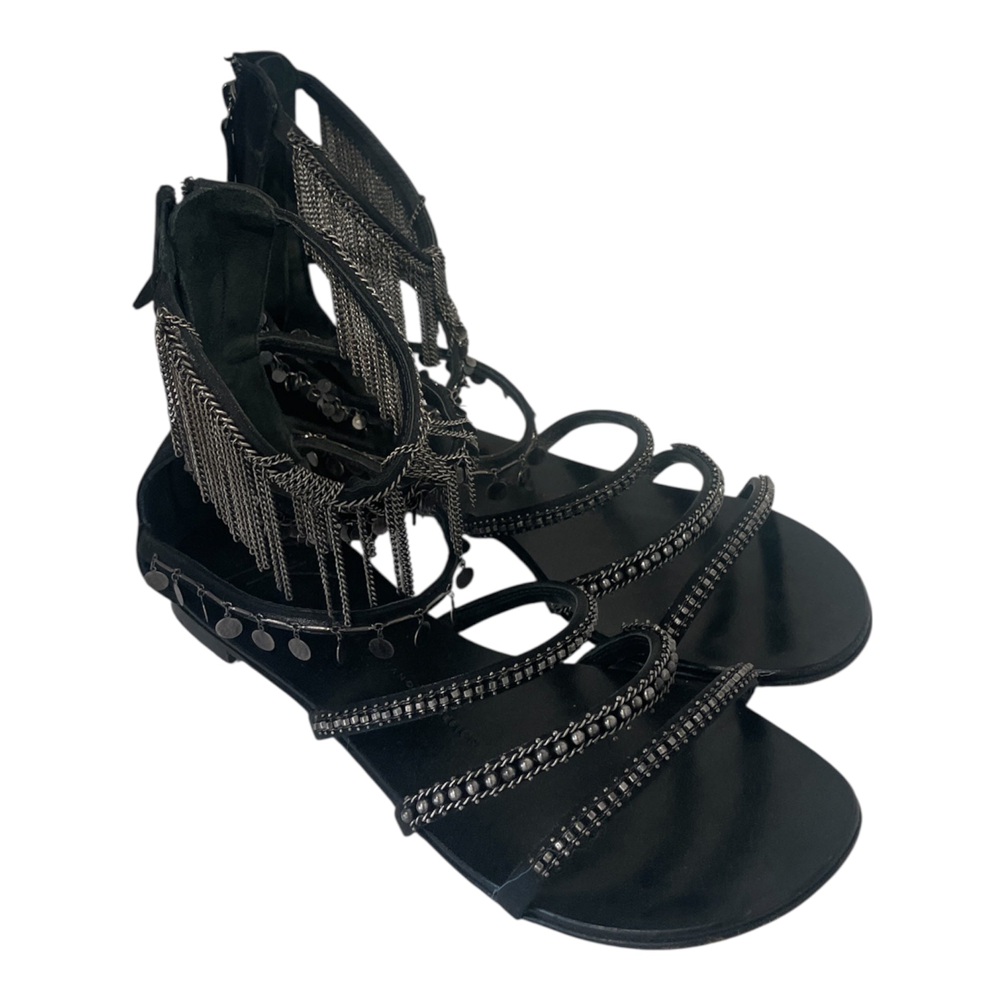 GIUSEPPE ZANOTTI DESIGN/Sandals/chain link sandal view 1