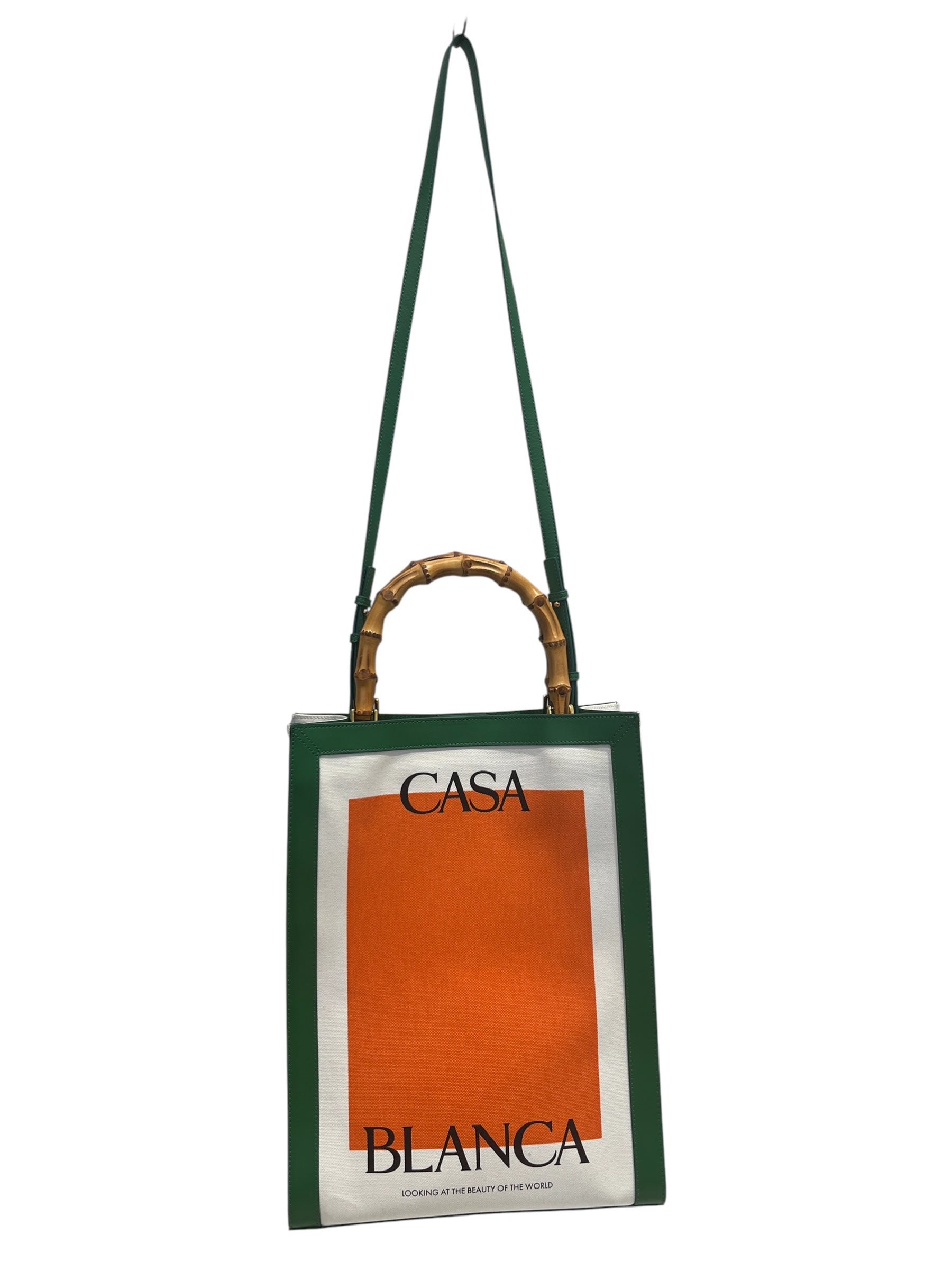 CASABLANCA/Tote Bag/GRN/ view 6