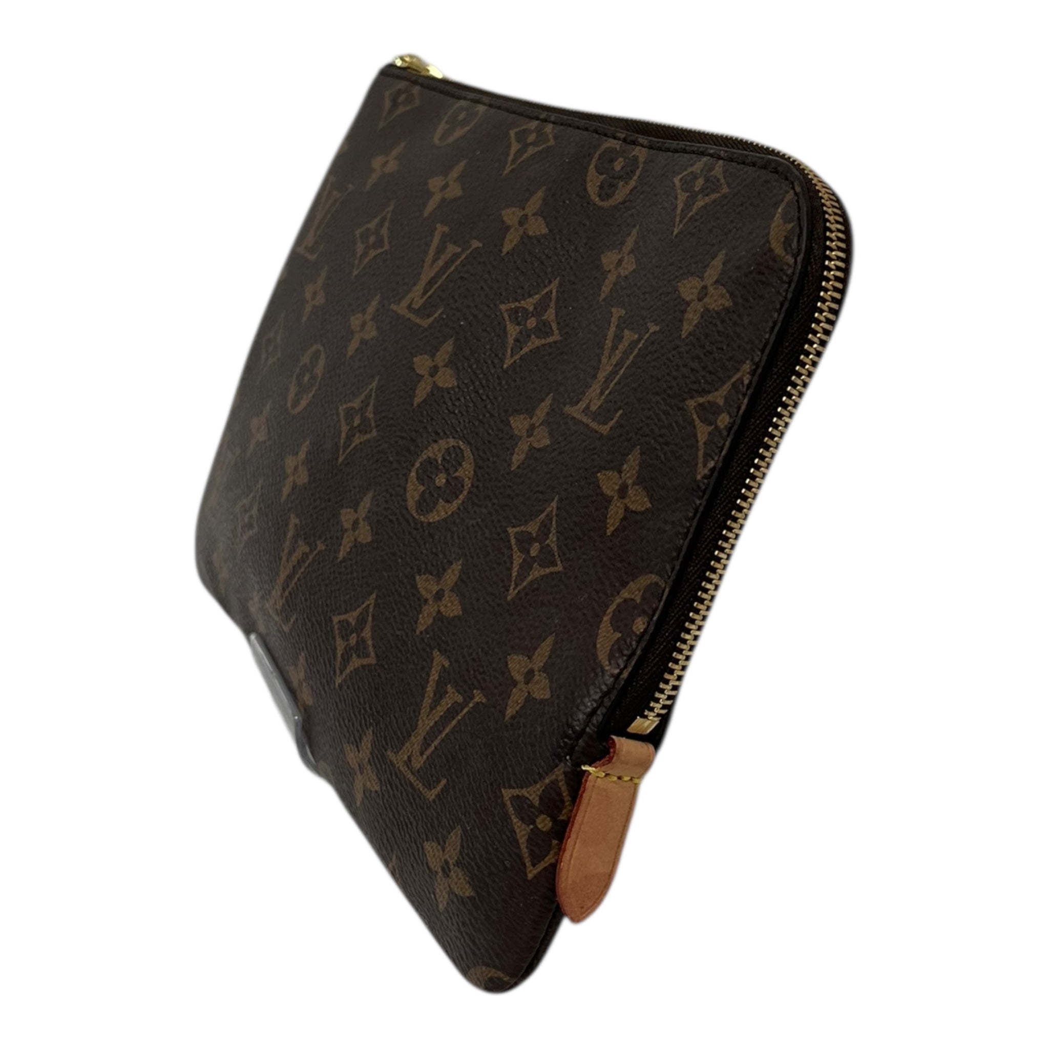 LOUIS VUITTON/Pouch/Monogram/Leather/BRW/ETUI VOYAGE view 3