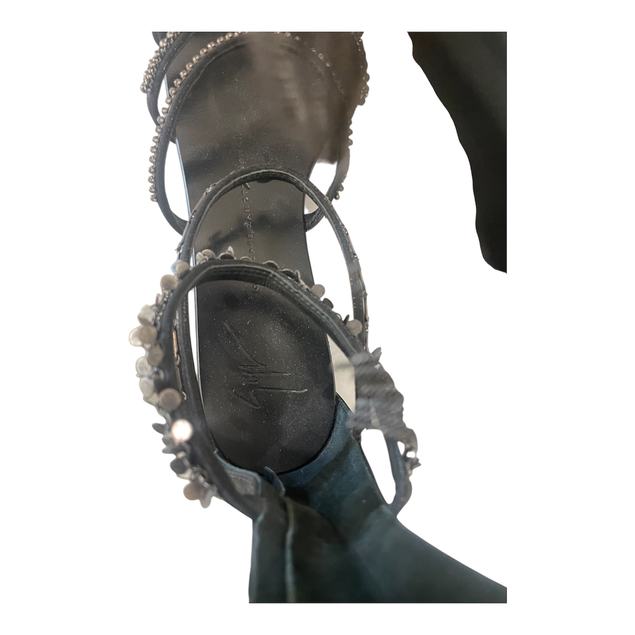 GIUSEPPE ZANOTTI DESIGN/Sandals/chain link sandal view 3