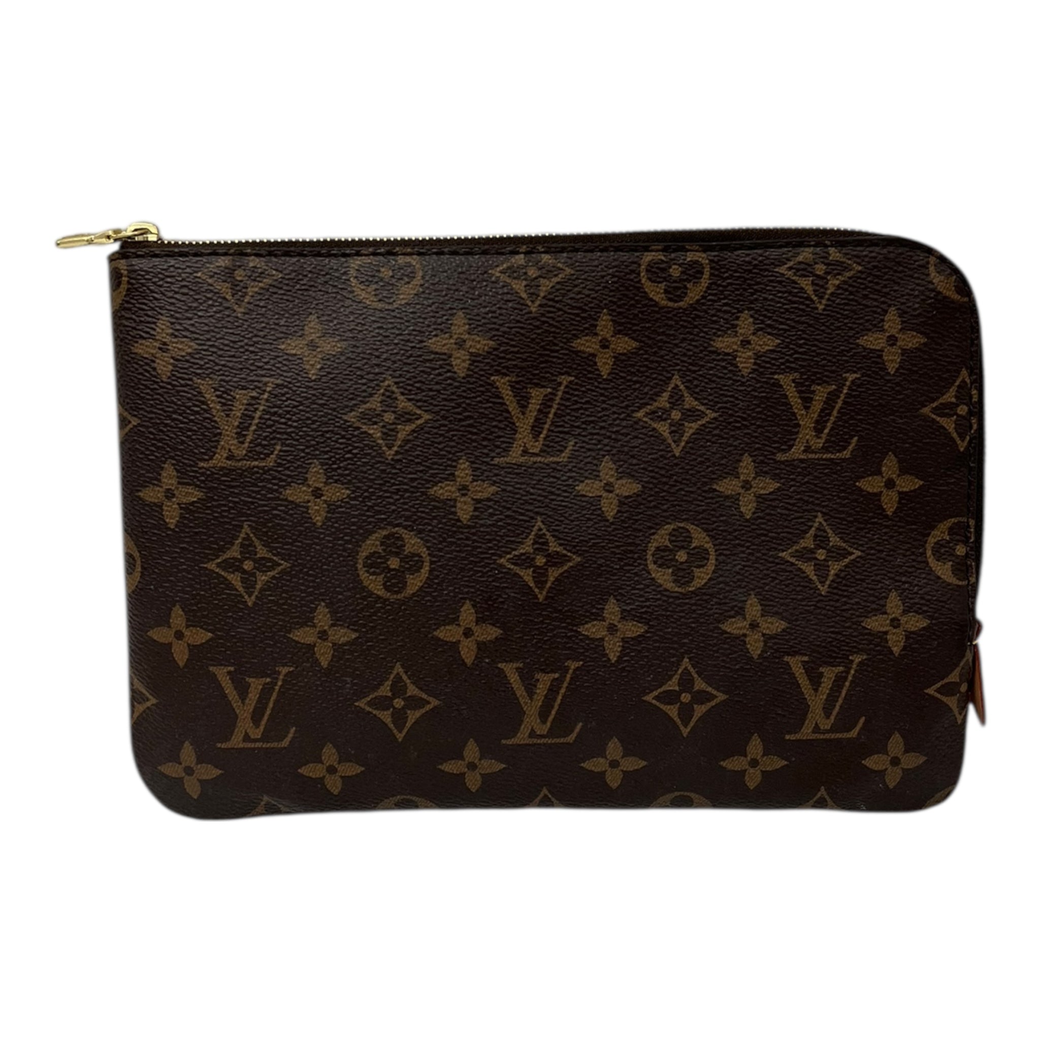 LOUIS VUITTON/Pouch/Monogram/Leather/BRW/ETUI VOYAGE view 1