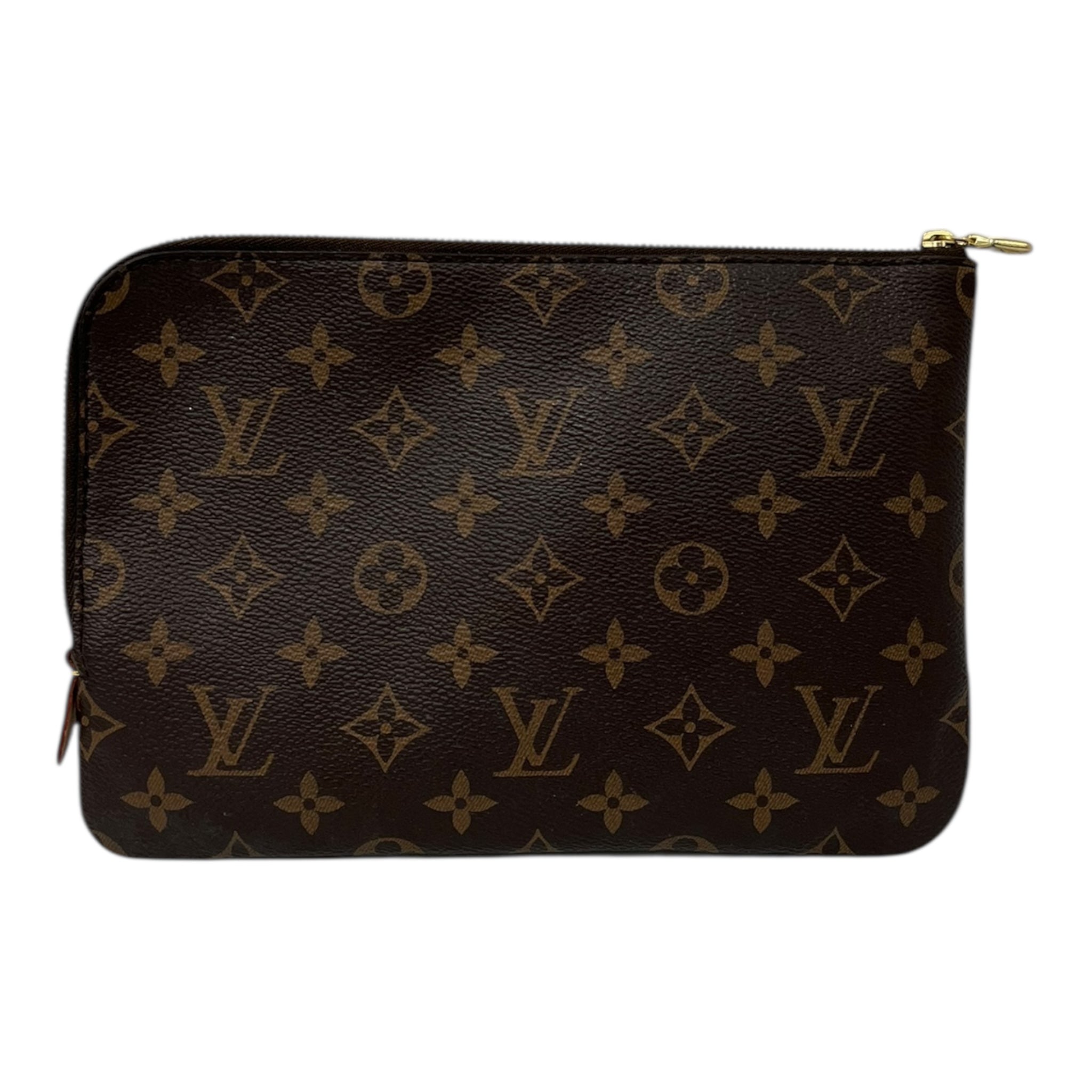 LOUIS VUITTON/Pouch/Monogram/Leather/BRW/ETUI VOYAGE view 2
