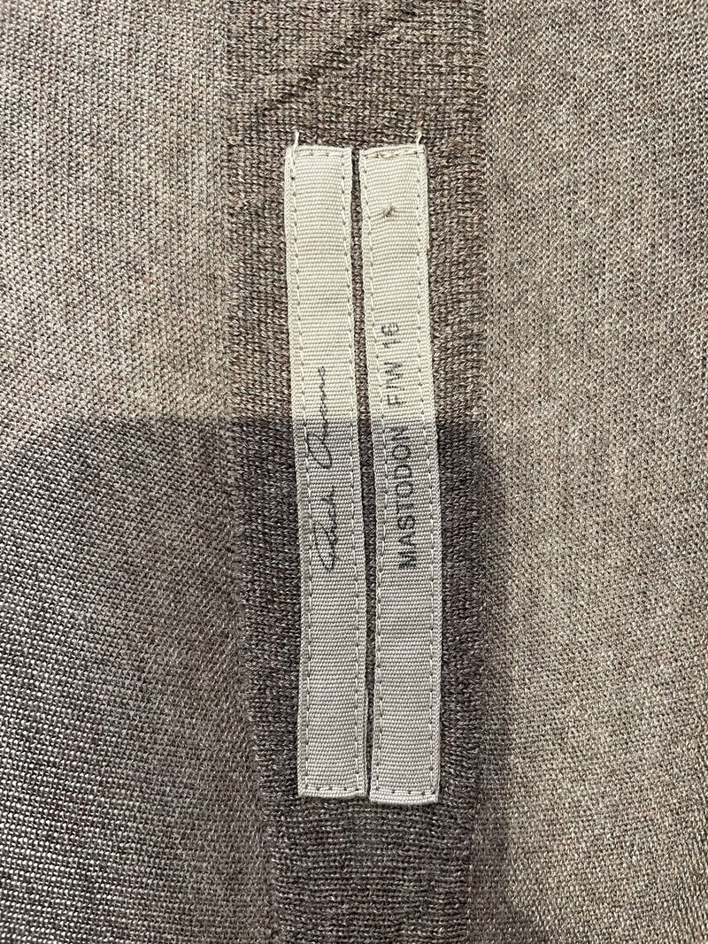 Rick Owens/Cardigan/S/Wool/GRY/MASTODON
