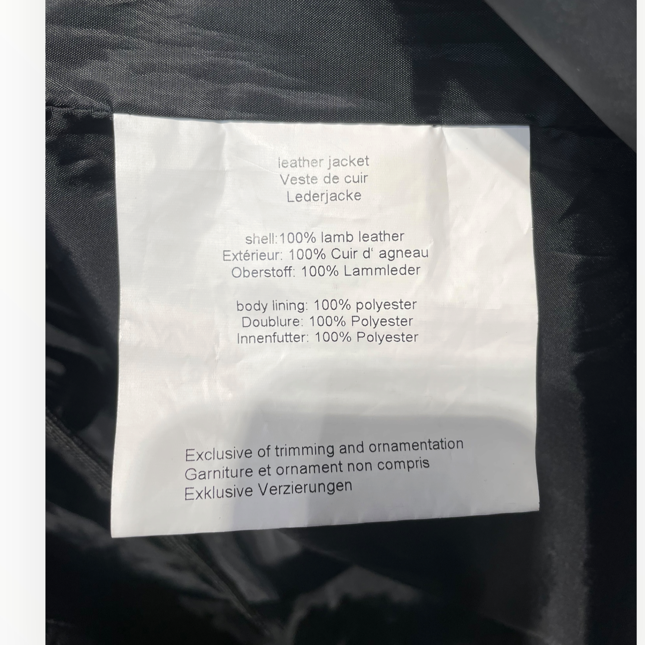 MAURITIUS/Jacket/M/Leather/BLK/ view 4