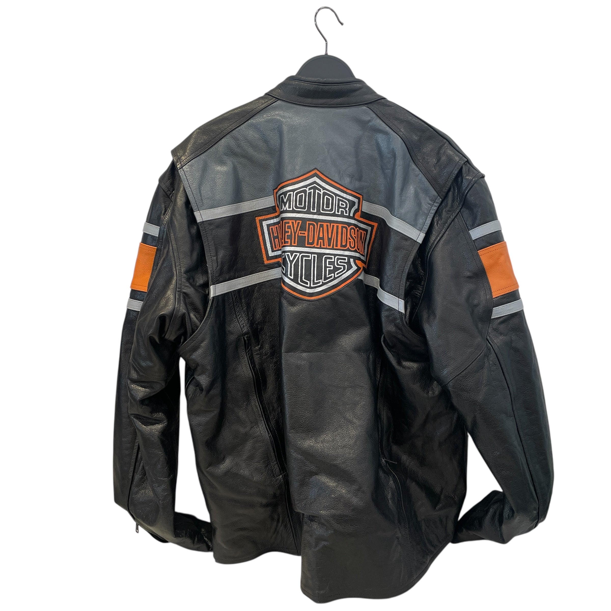 HARLEY DAVIDSON/Leather Jkt/L/Leather/BLK/ view 2