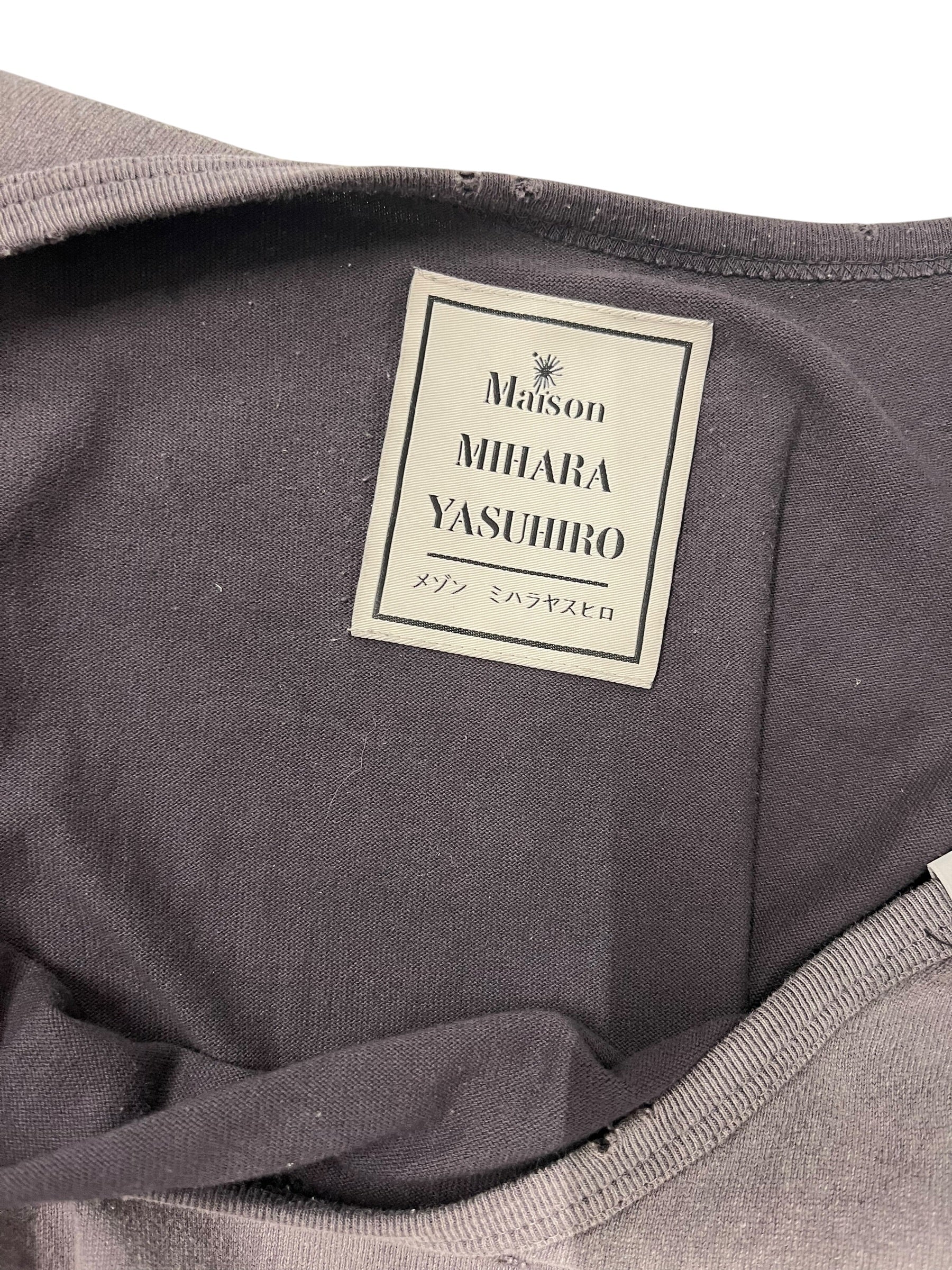 MIHARA YASUHIRO/Tank Top/52/Cotton/GRY/DISTRESSED/FADED TANK view 3