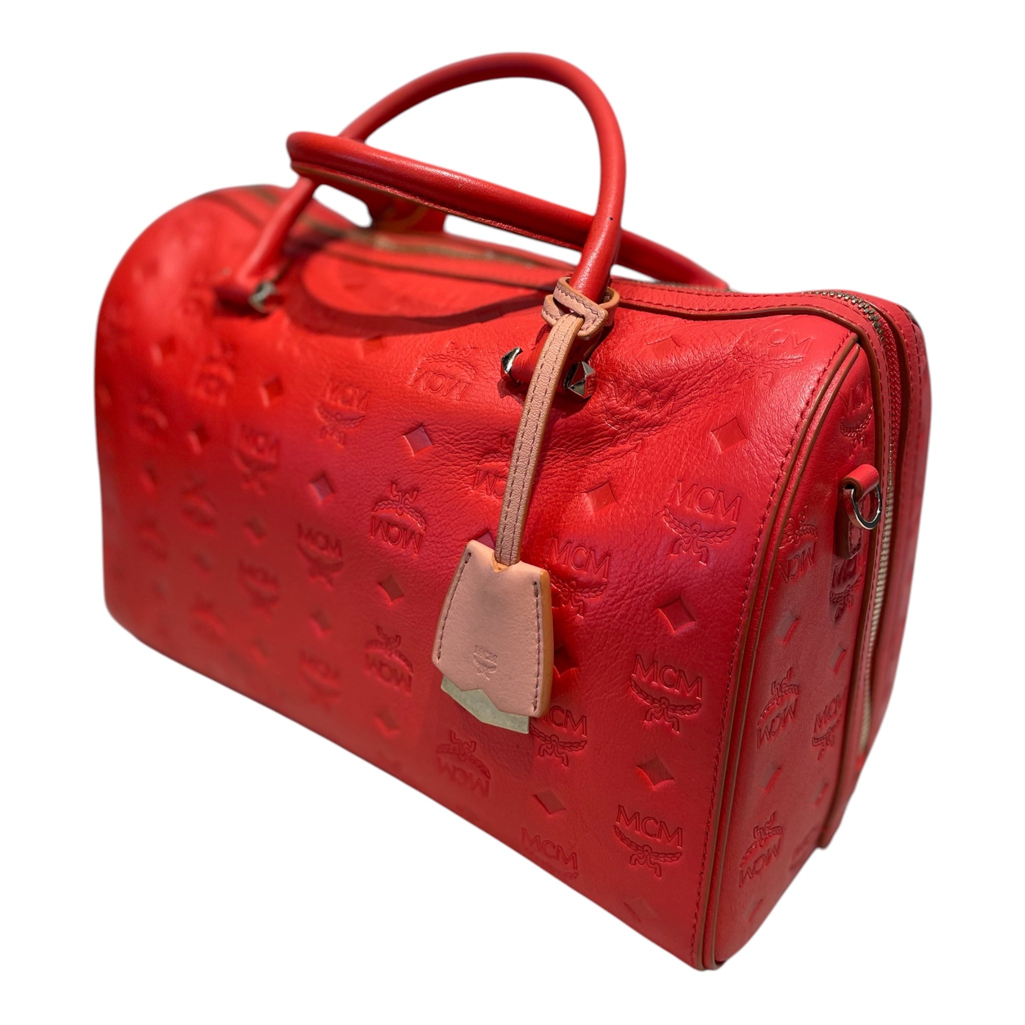 MCM/Boston Bag/Monogram/Leather/ORN/Ottomar Boston Bag view 1