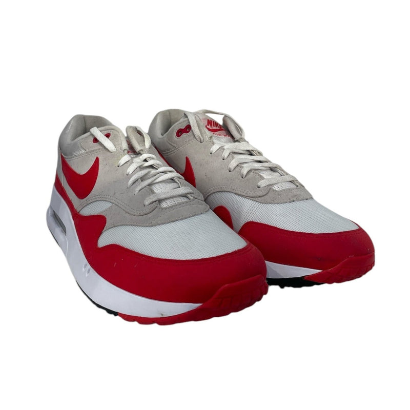 NIKE/Low-Sneakers/US 12.5/Cotton/RED/AIR MAX 90S