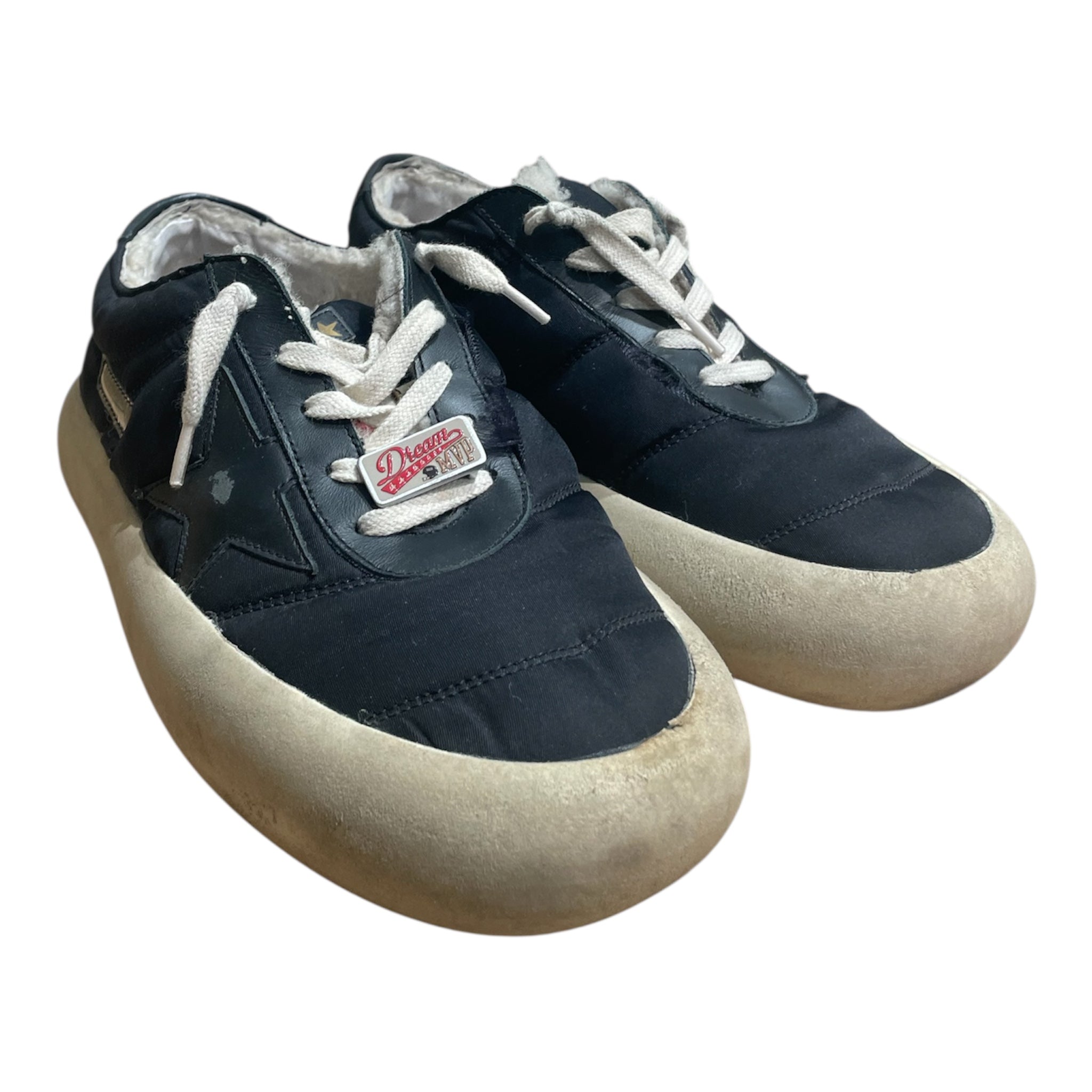 GOLDEN GOOSE/Low-Sneakers/EU 40/Nylon/BLK/U-Tip/VINYL LOW TRAINERS view 1