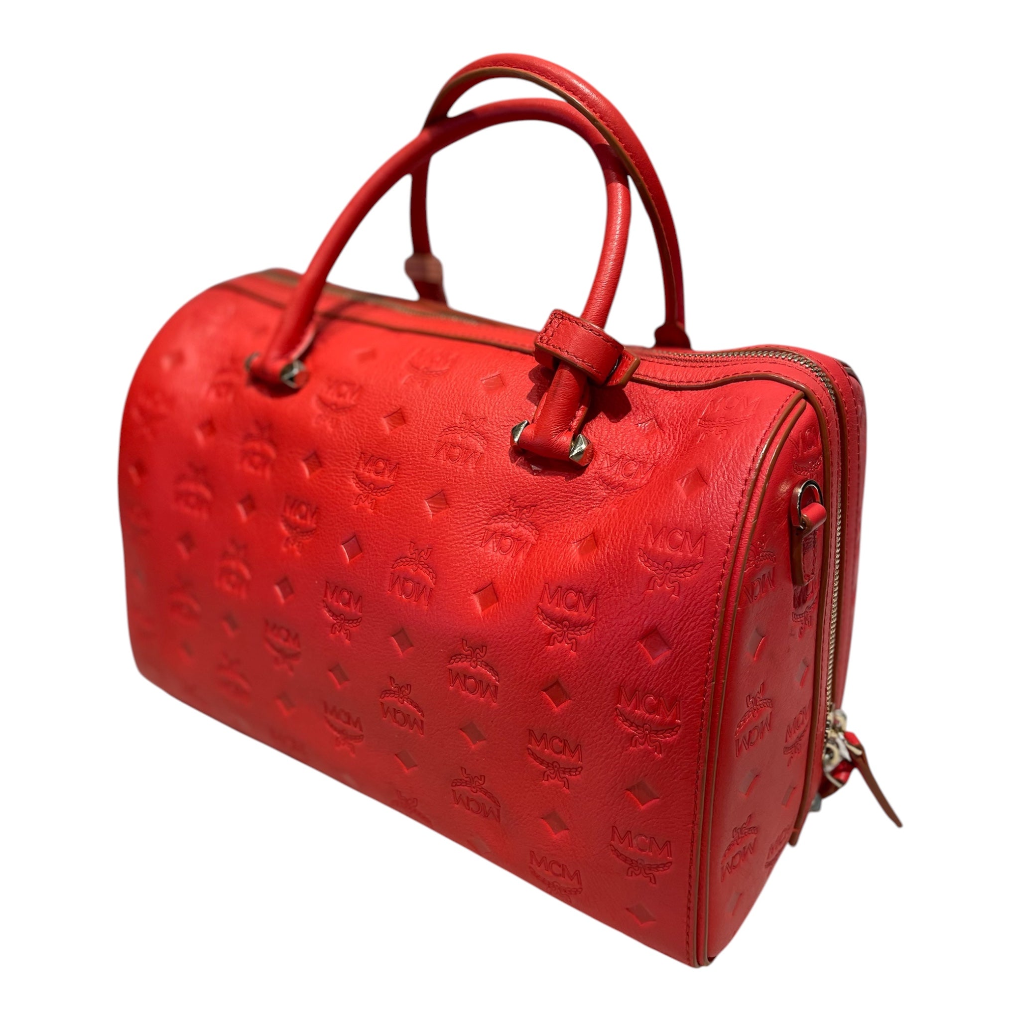 MCM/Boston Bag/Monogram/Leather/ORN/Ottomar Boston Bag view 2