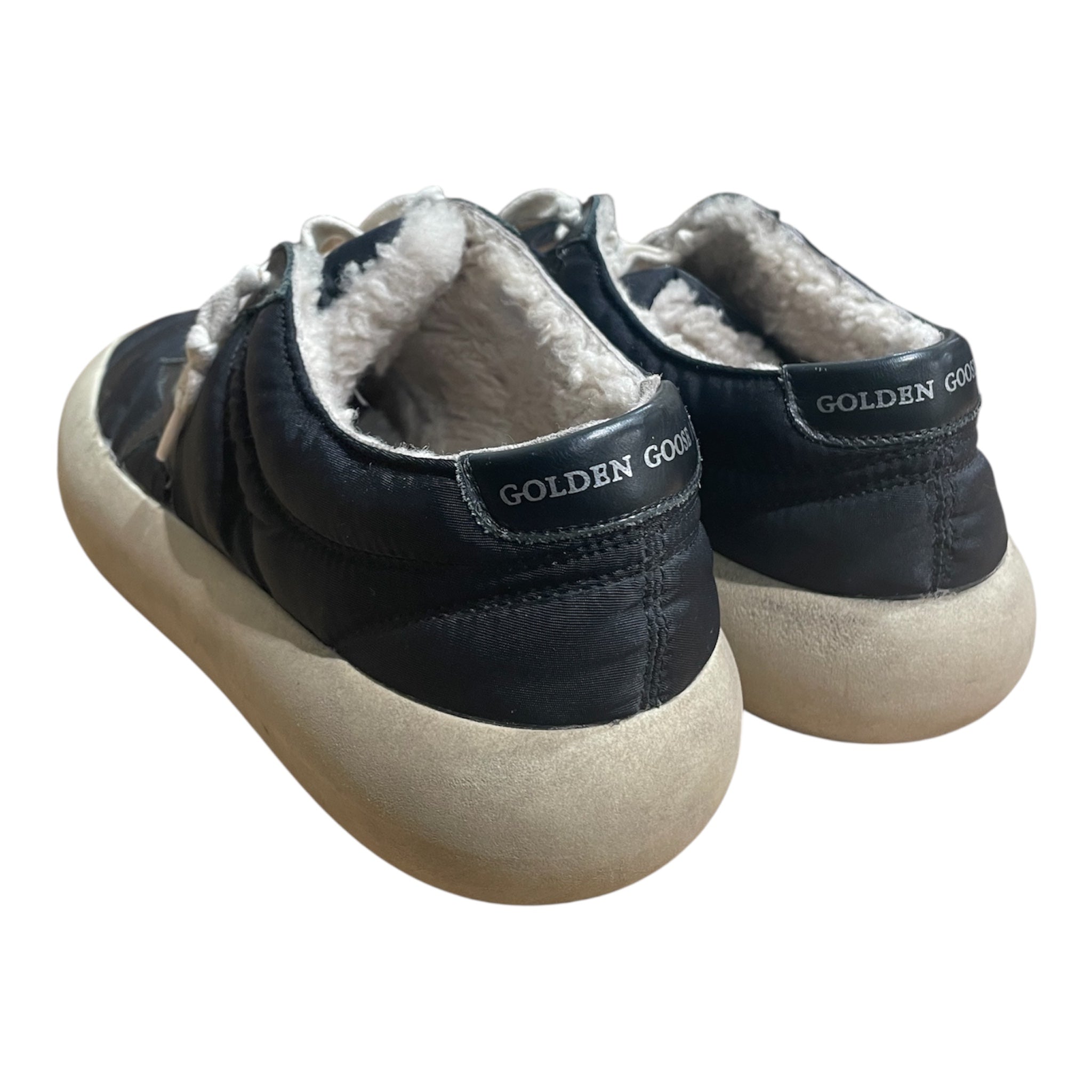GOLDEN GOOSE/Low-Sneakers/EU 40/Nylon/BLK/U-Tip/VINYL LOW TRAINERS view 2