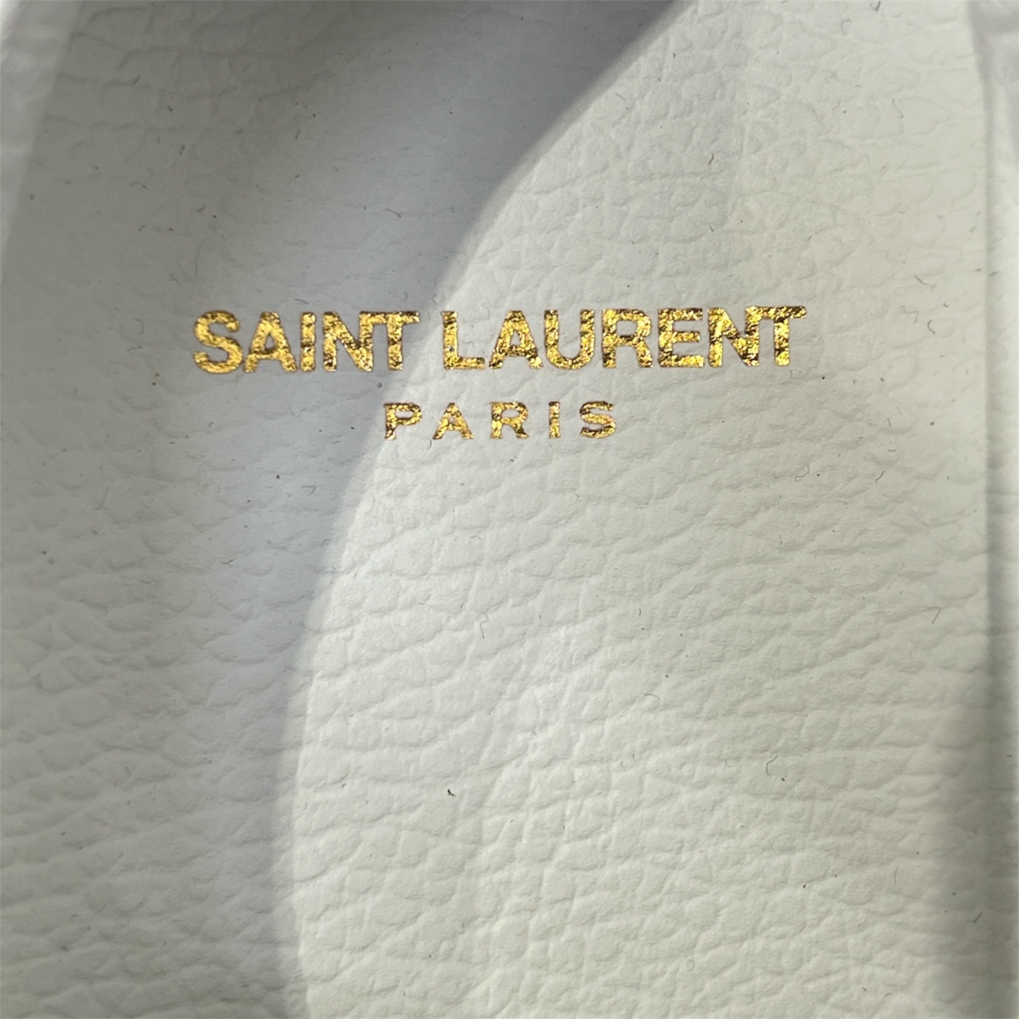 SAINT LAURENT/Low-Sneakers/EU 38.5/Cotton/WHT/VENICE LOW SNEAKER view 3