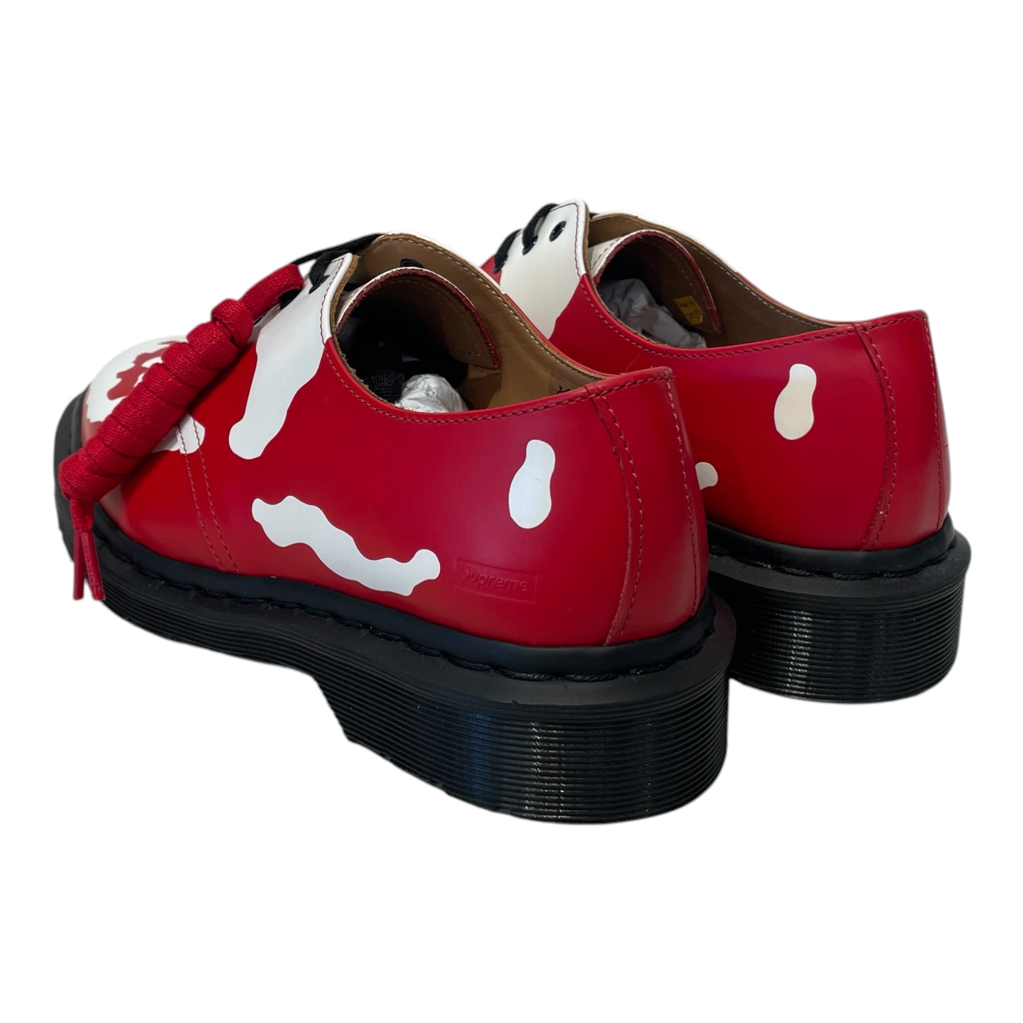 Dr.Martens/Supreme/Loafers/US 7/Leather/RED/1461 3-EYE SKULL view 2