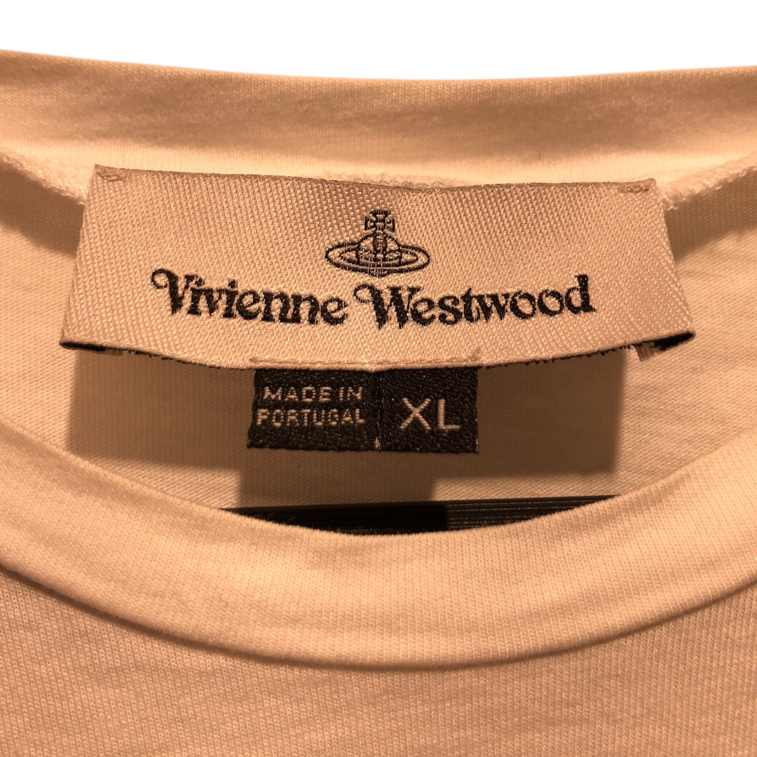 Vivienne Westwood/T-Shirt/XL/Cotton/WHT/Graphic/N.I.N.D.O.L. view 3