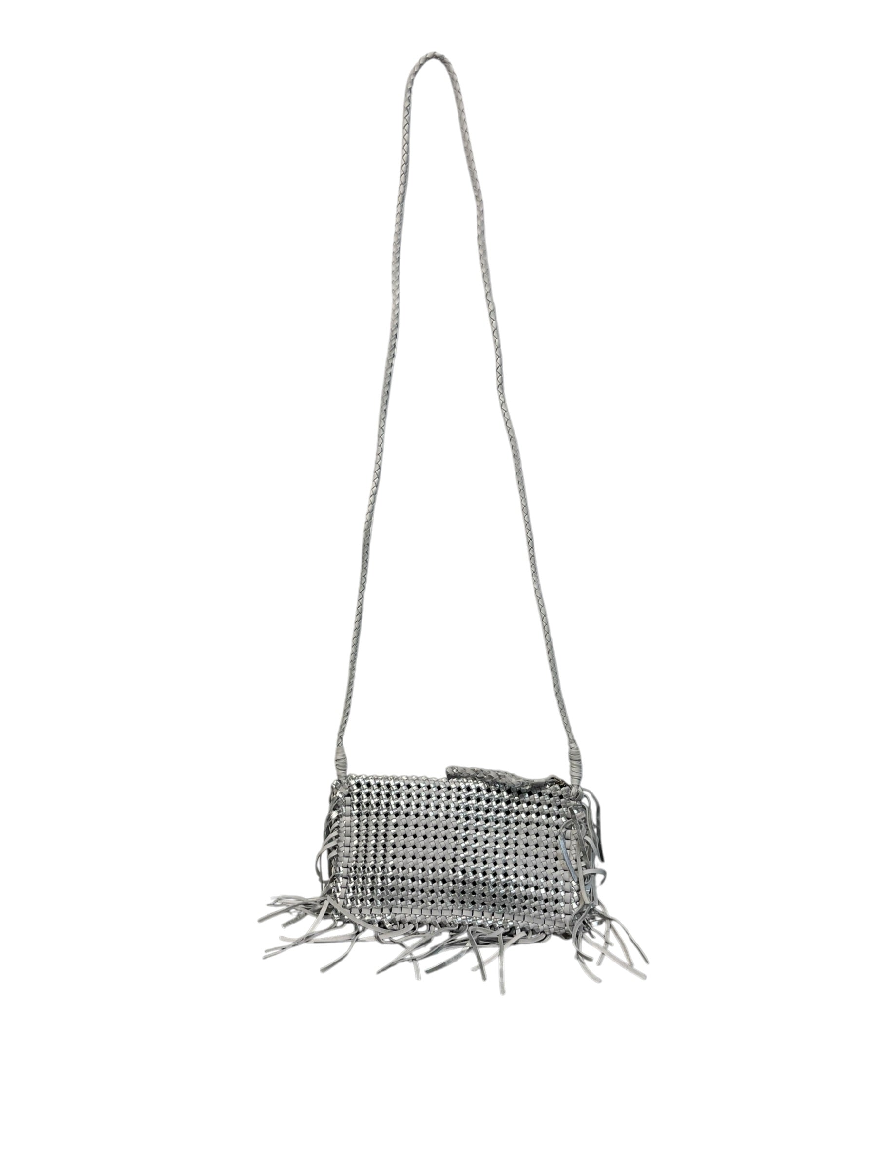 Aksara/Cross Body Bag/Leather/SLV/ view 1