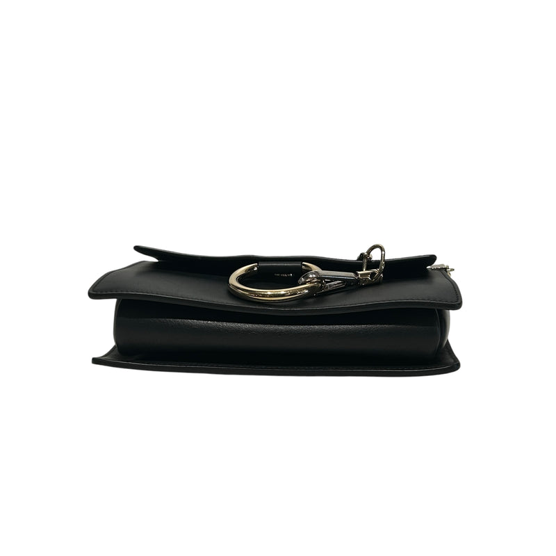 Chloe/Hand Bag/Suede/BLK/FAYE CALFSKIN