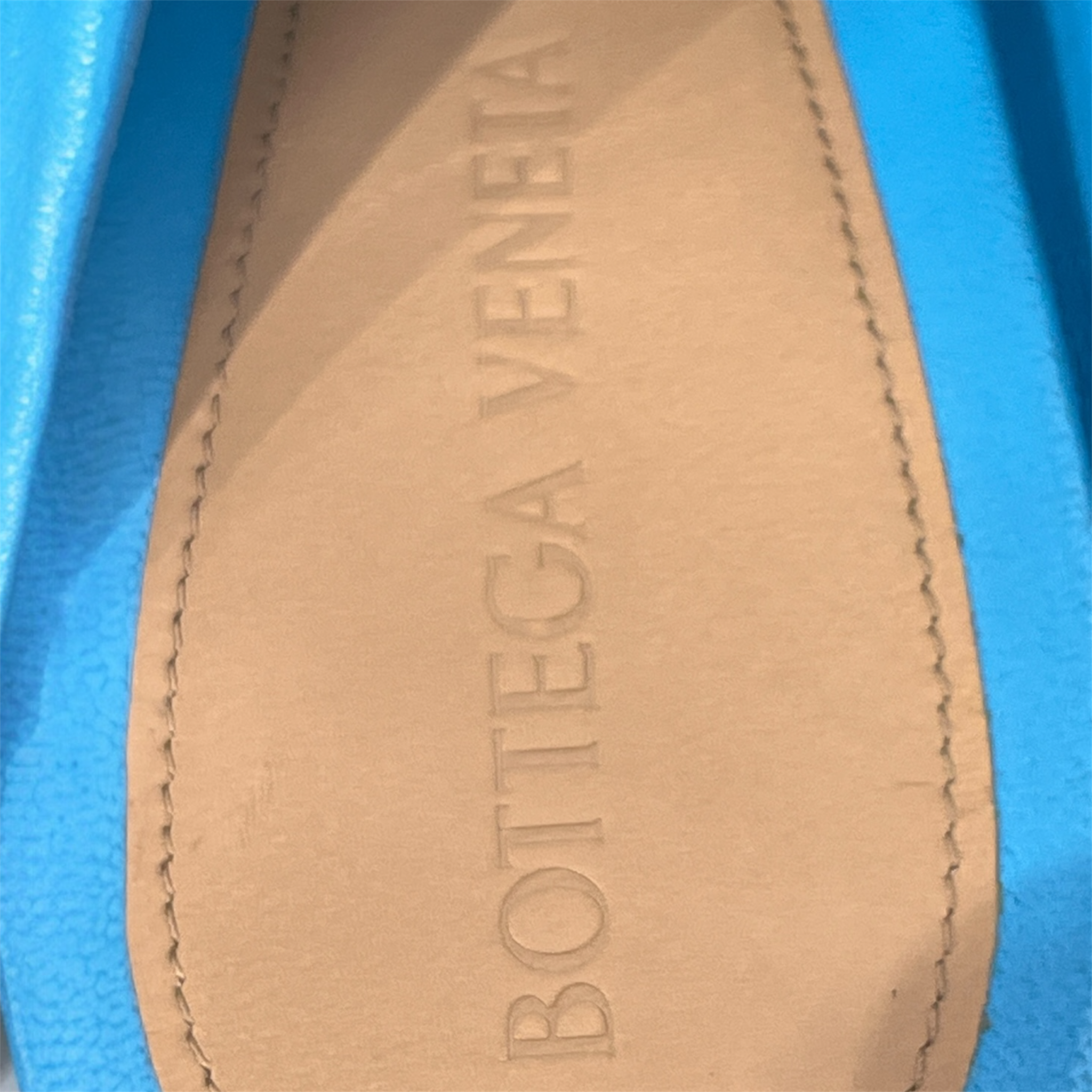 BOTTEGA VENETA/Heels/EU 37/Leather/BLU/ view 3