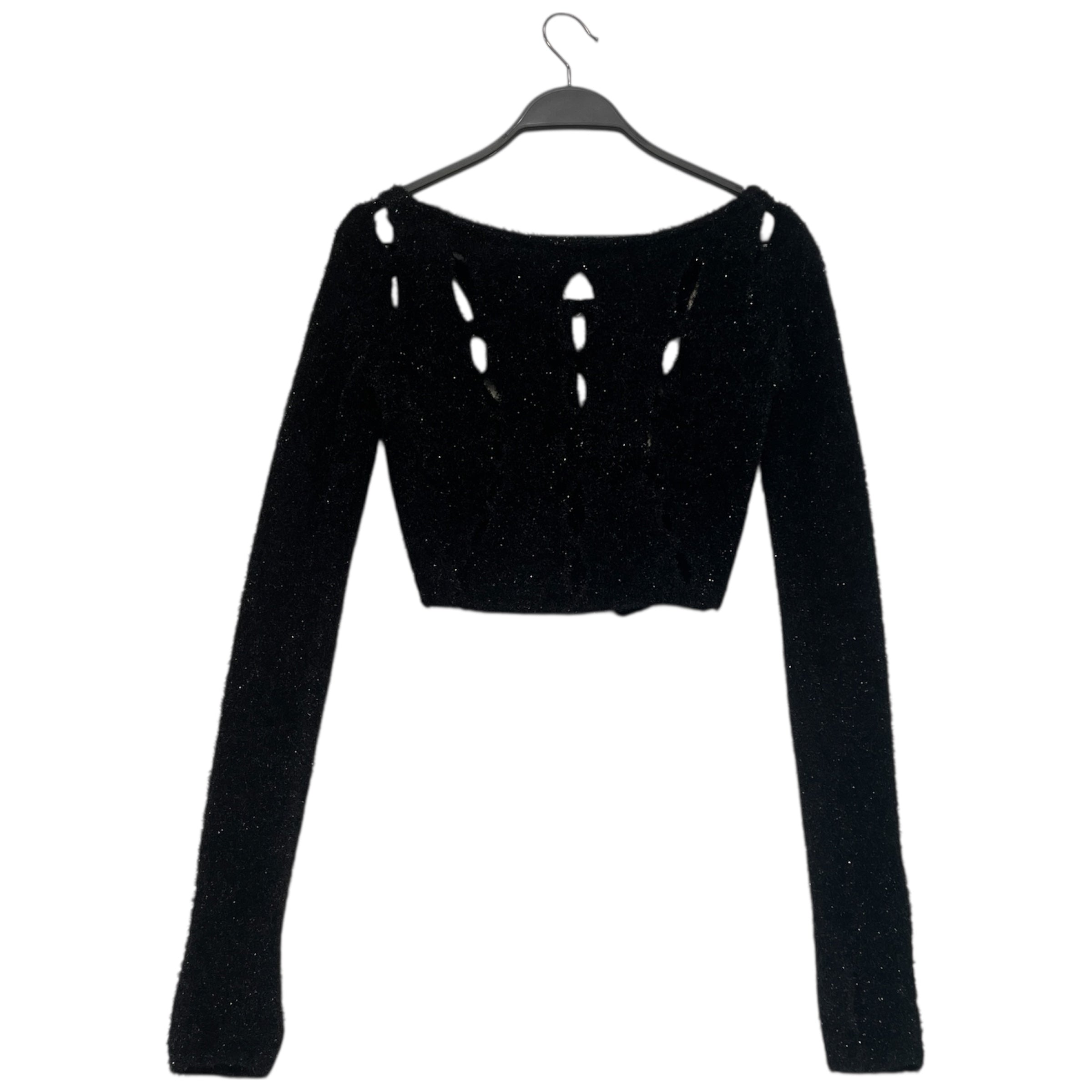 Rui/LS Cut & Sew/XS/Polyester/BLK/Gold Button Cut Out LS view 2
