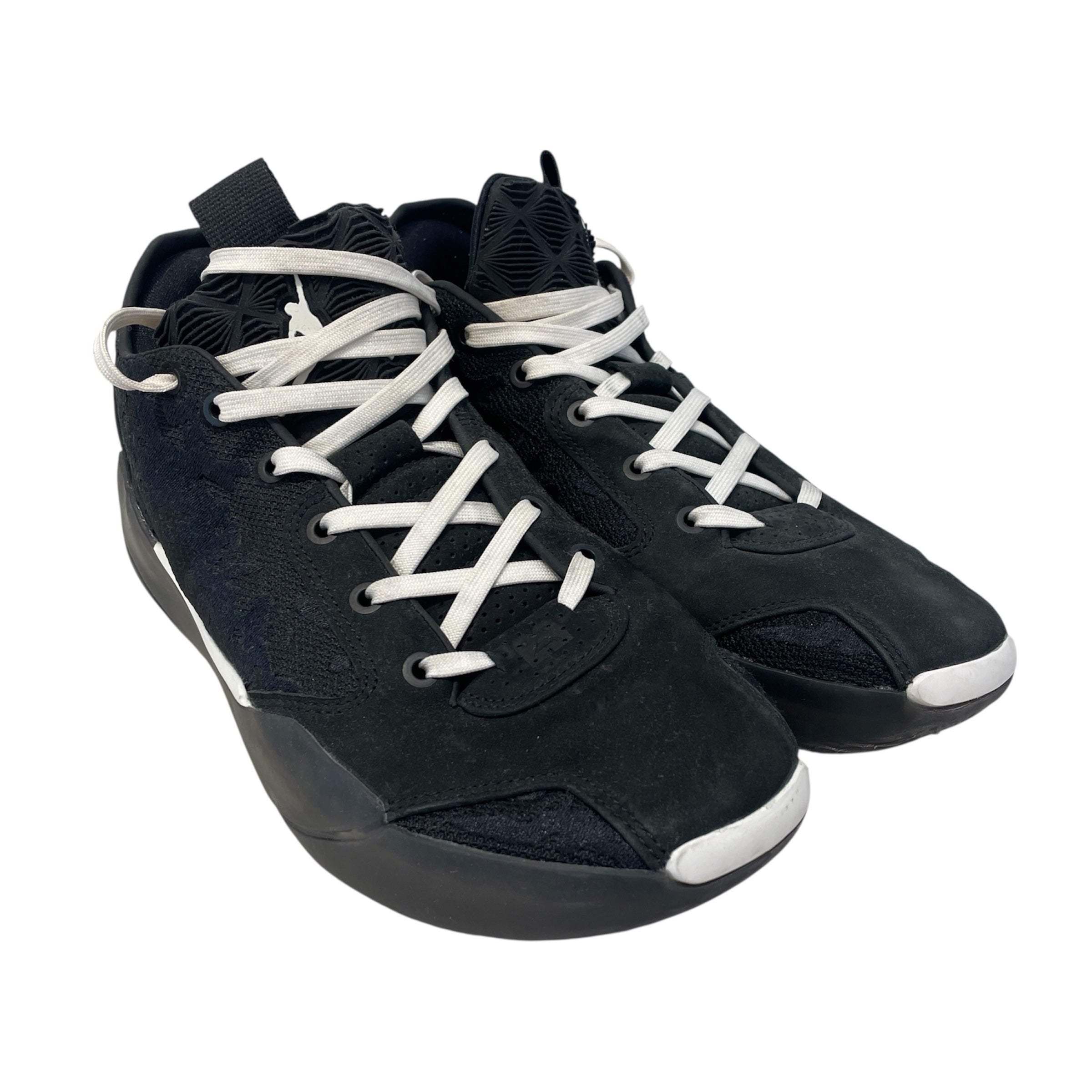 JORDAN BRAND/Low-Sneakers/US 9/Cotton/BLK/ view 1