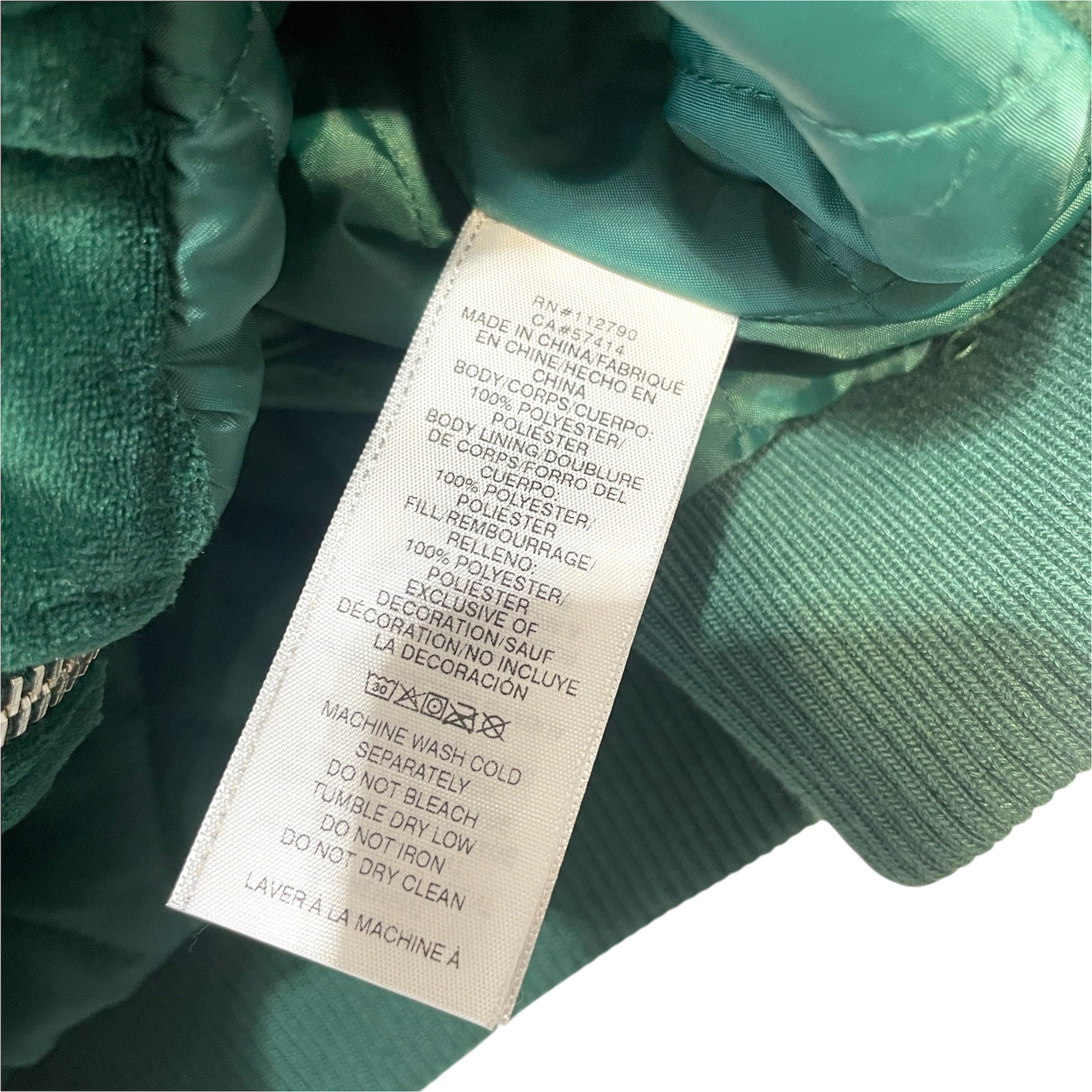 TRUE RELIGION/Jacket/L/Suede/GRN/Western Velvet Bomber view 4