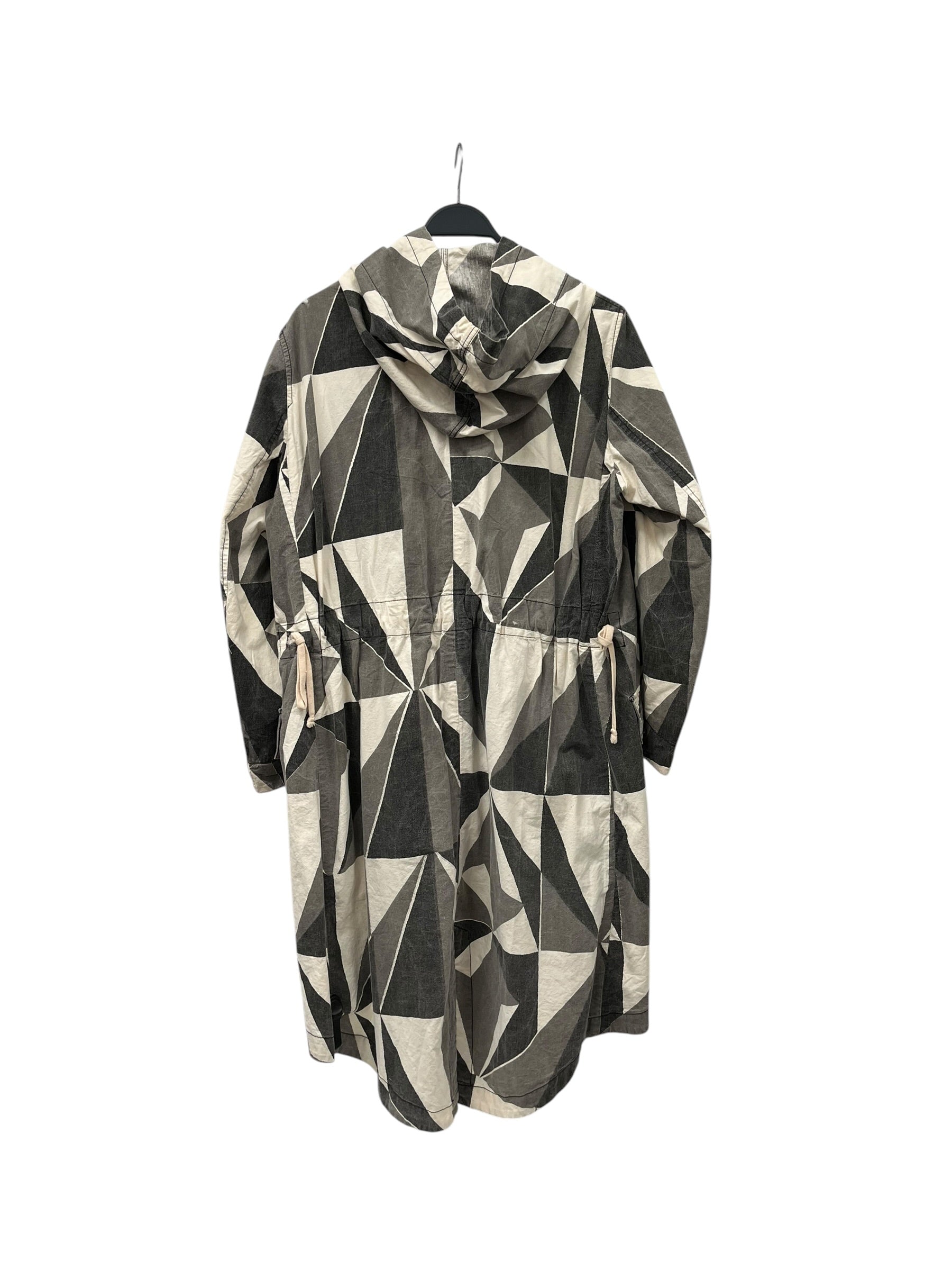 RICK OWENS DRKSHDW/Military Jkt/S/Cotton/GRY/All Over Print/GEO CAMO FISHTAIL PARKA view 2