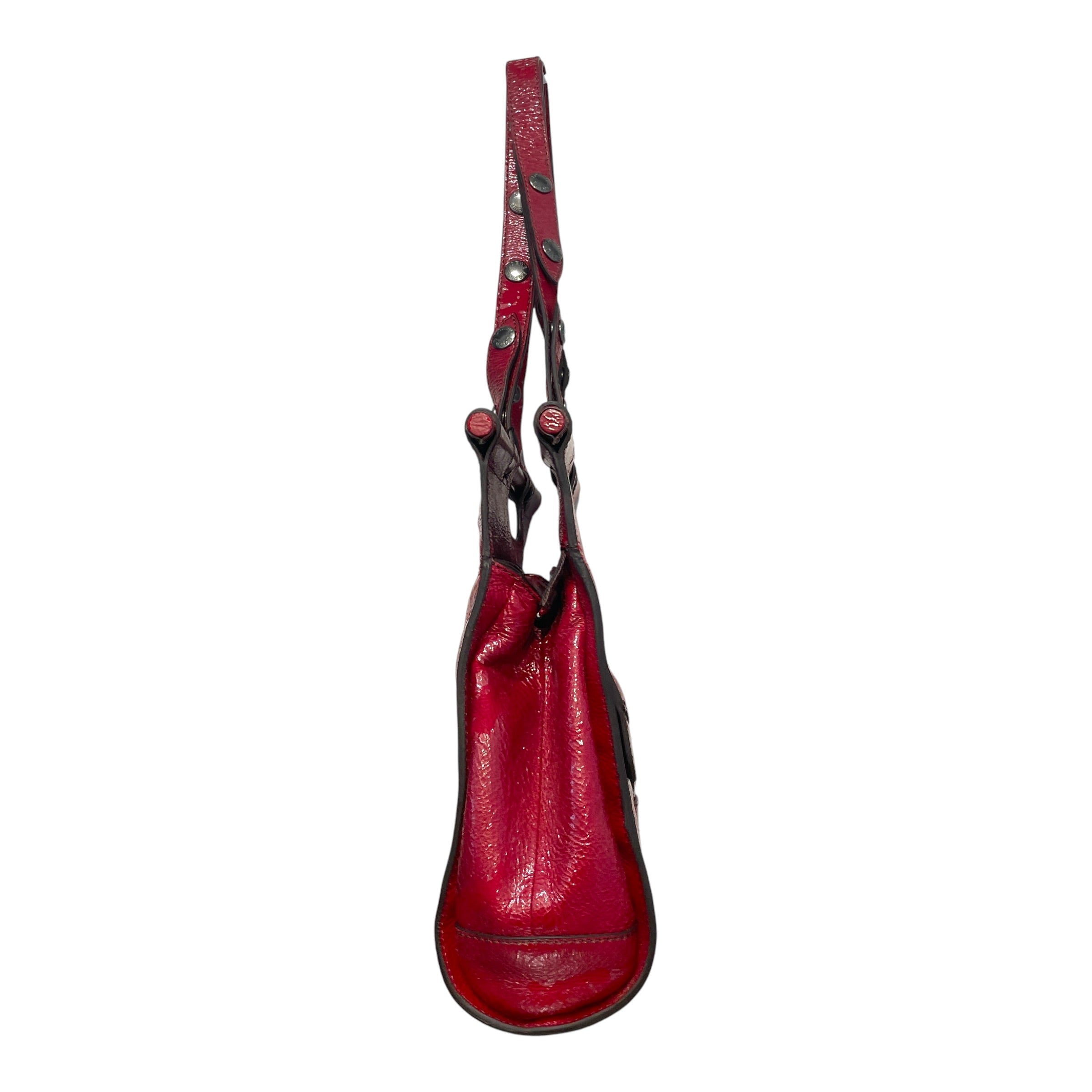 LOEWE/Tote Bag/RED/Lollipop Patent Leather Bag view 2