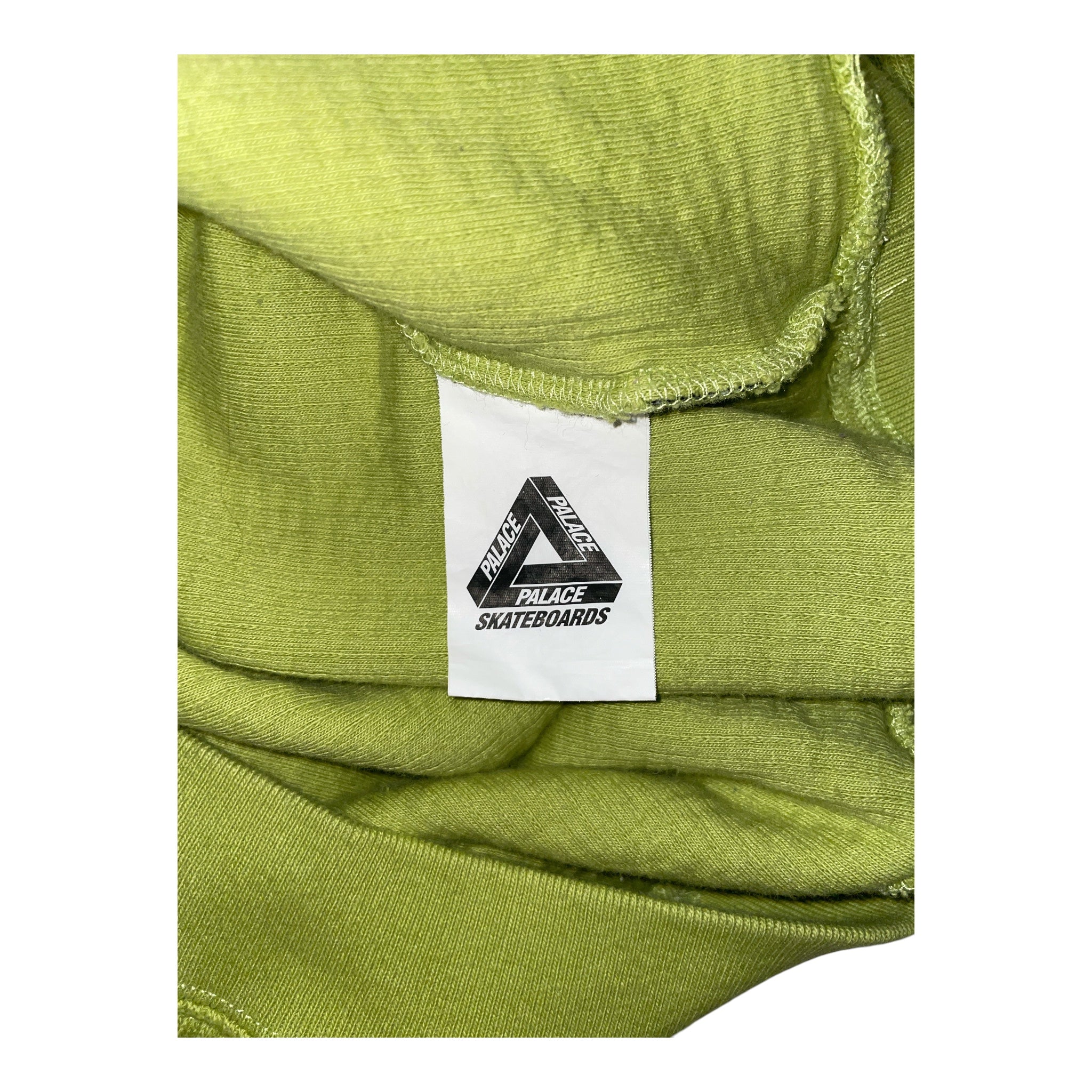 PALACE/T-Shirt/S/Cotton/GRN/Stripe/ view 3