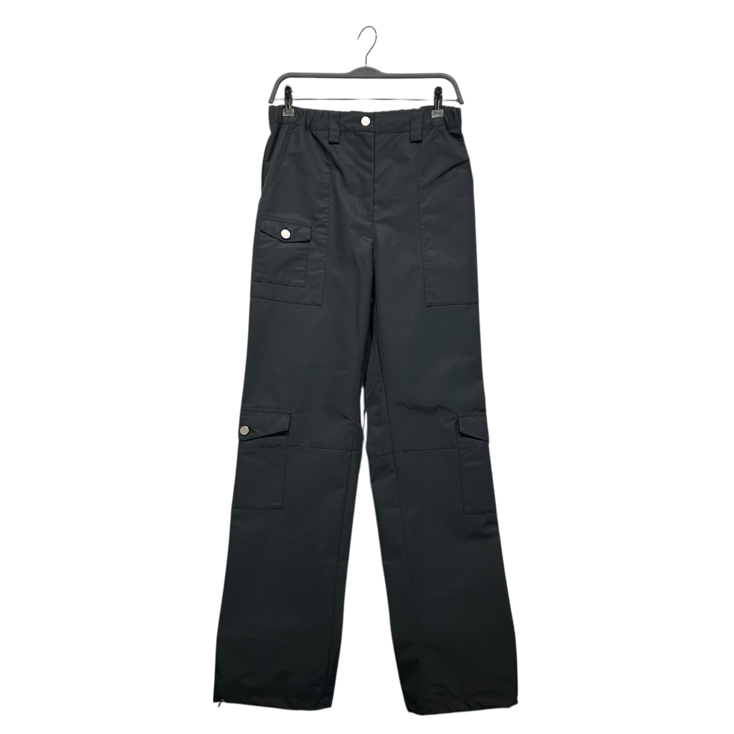 Han Kjobenhavn/Bootcut Pants/36/Nylon/BLK/ view 1