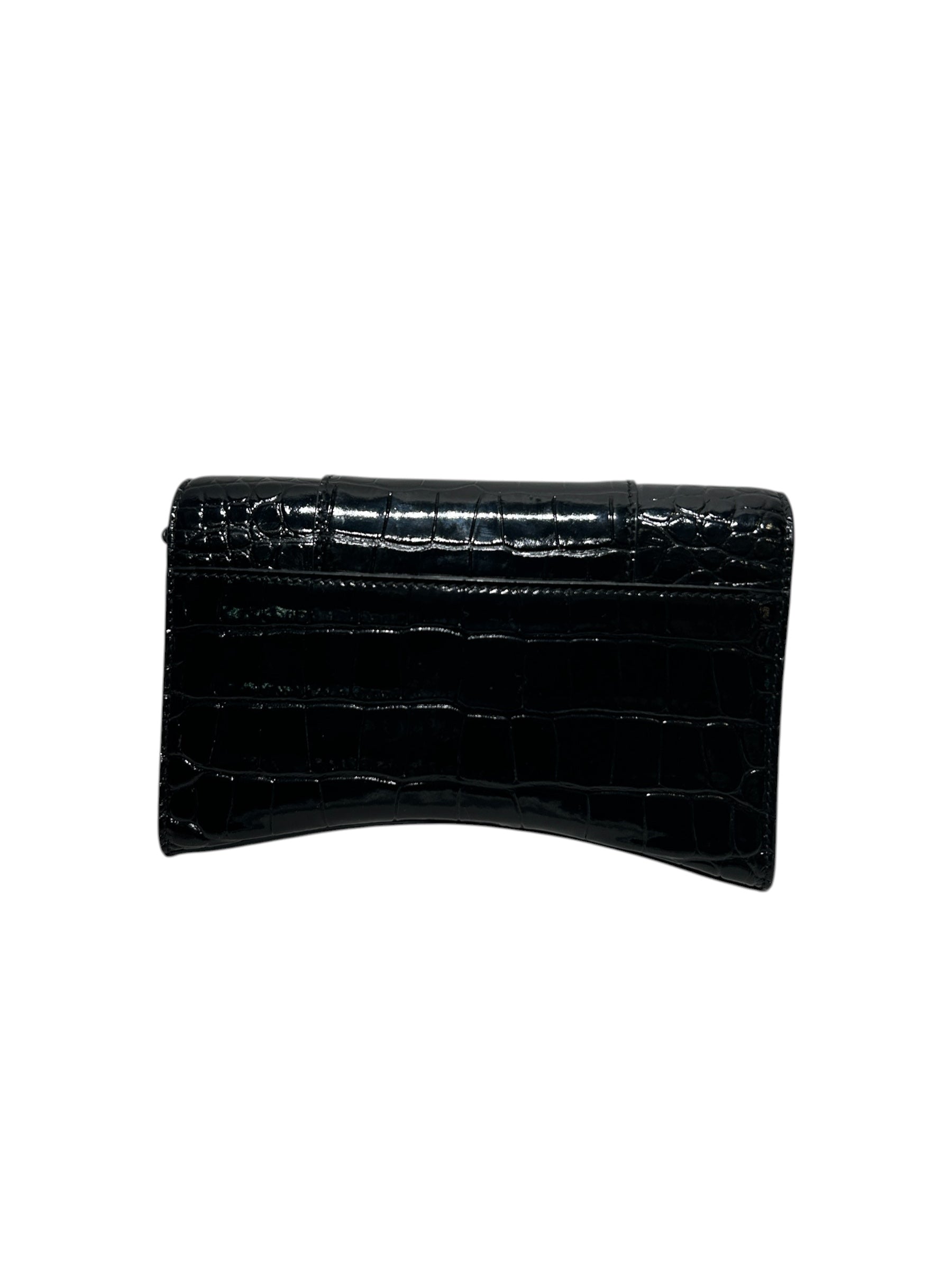 BALENCIAGA/Bag/Animal Pattern/Leather/BLK/Embossed Leather view 2