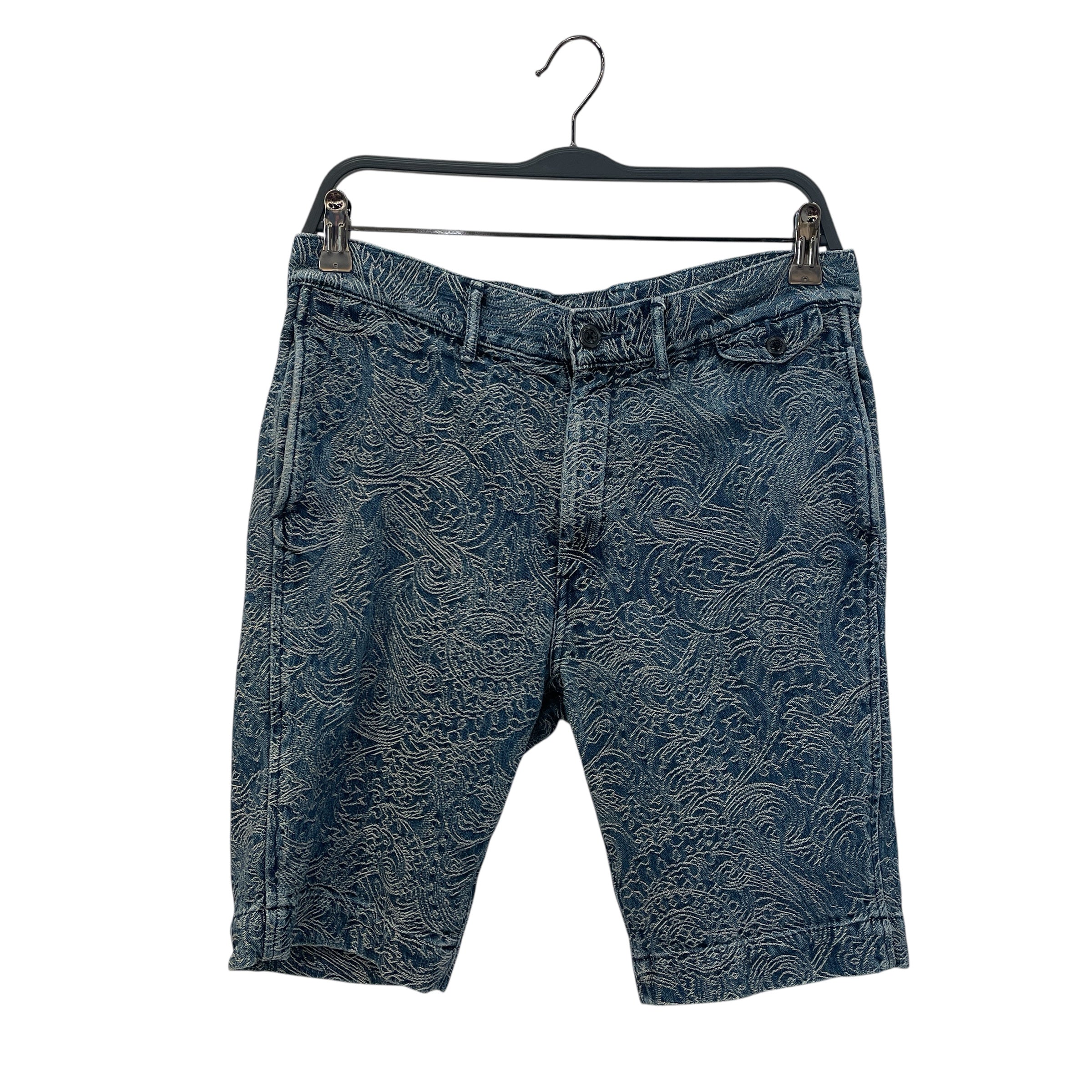 KAPITAL/Shorts/M/Denim/BLU/All Over Print/ view 1
