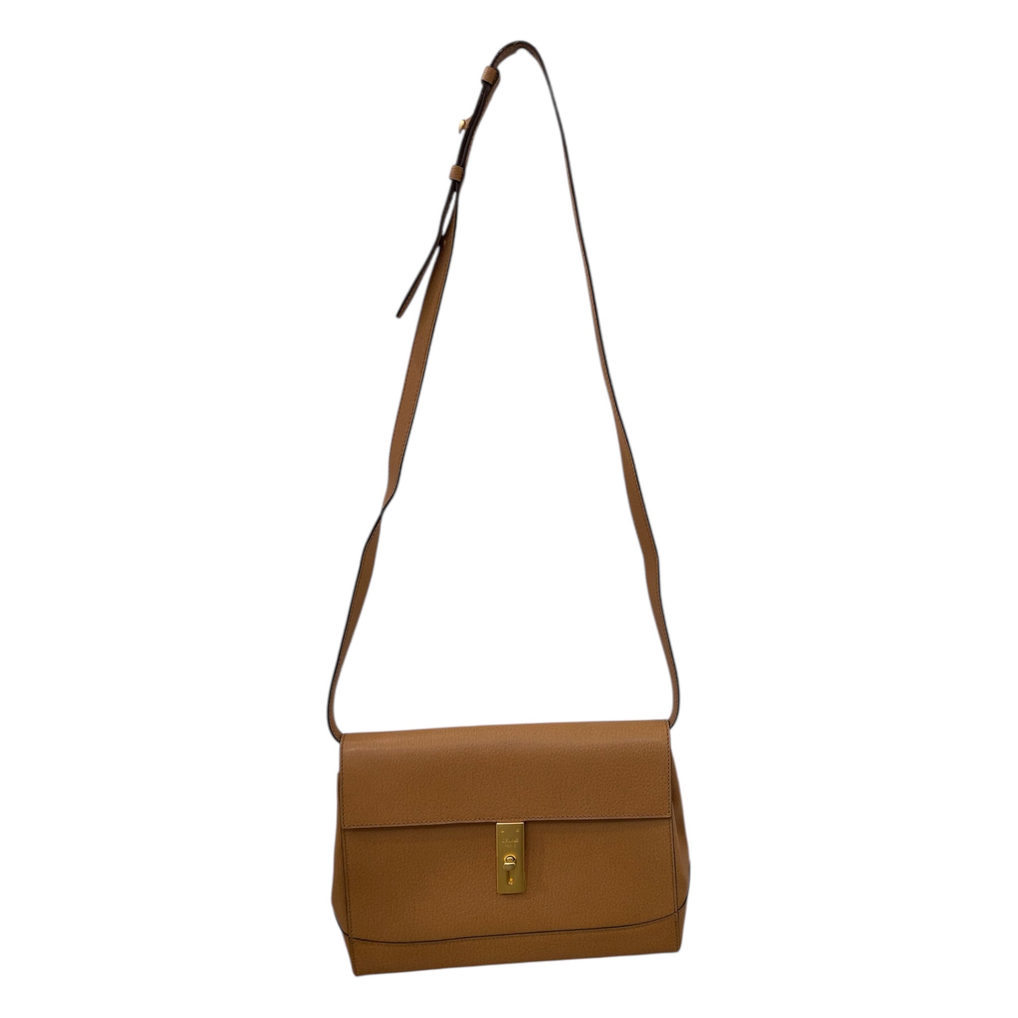 CELINE/Cross Body Bag/Leather/BRW/celine view 1