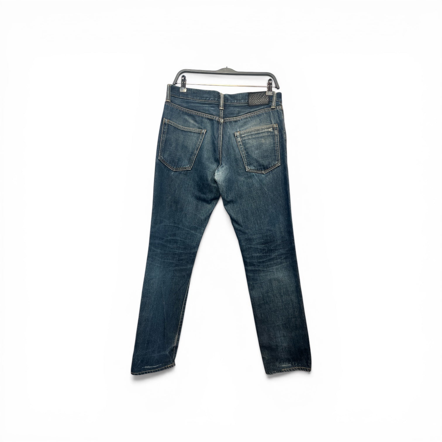 visvim/Straight Pants/4/Cotton/BLU/social sculpture jeans view 2