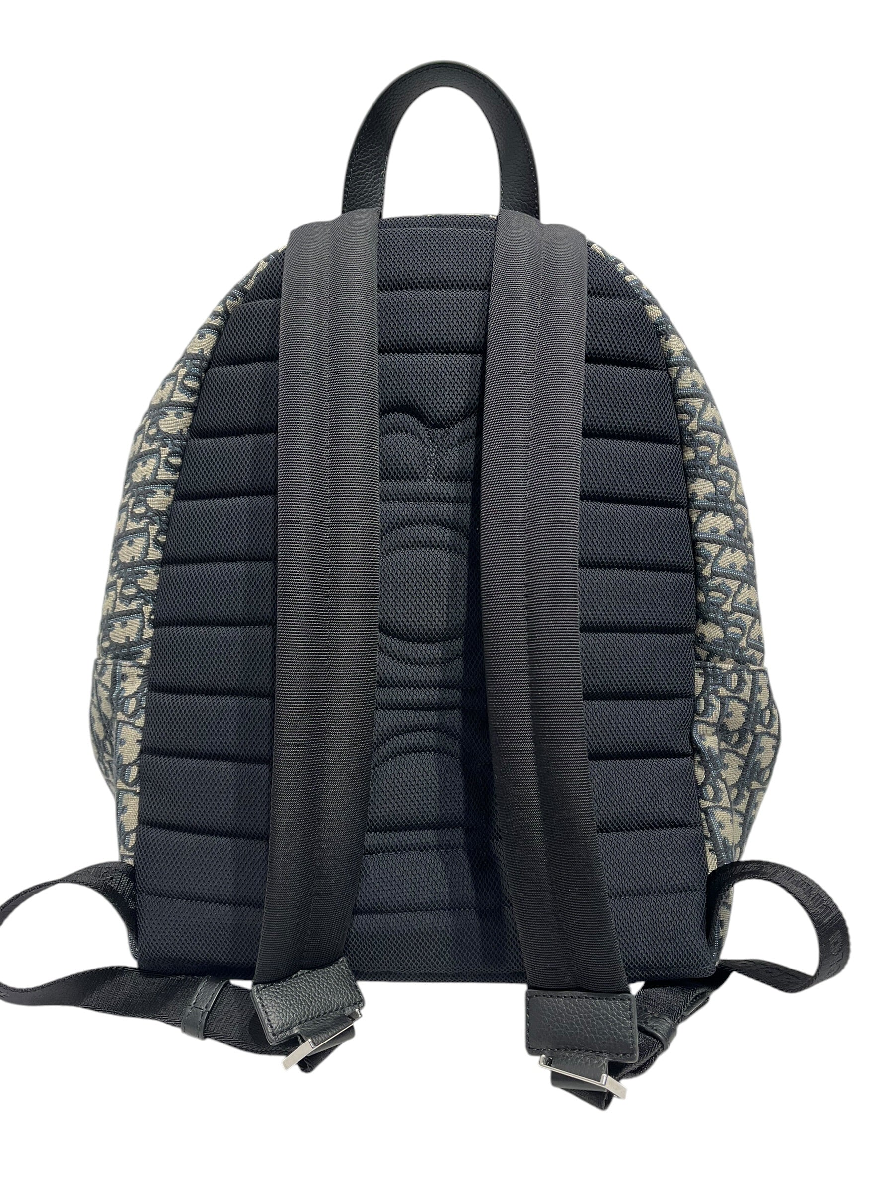 Christian Dior/Backpack/Monogram/Cotton/BEG/Mens Oblique Backpack monogram view 2