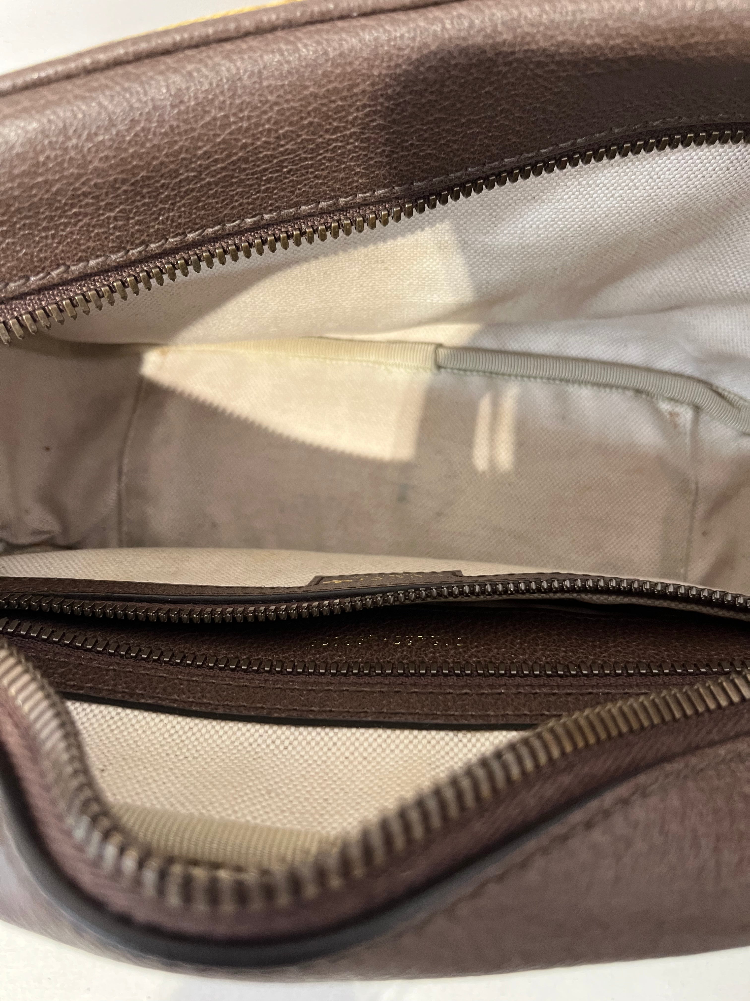 GUCCI/adidas/Cross Body Bag/Monogram/Leather/BEG/collab cross body bag view 6