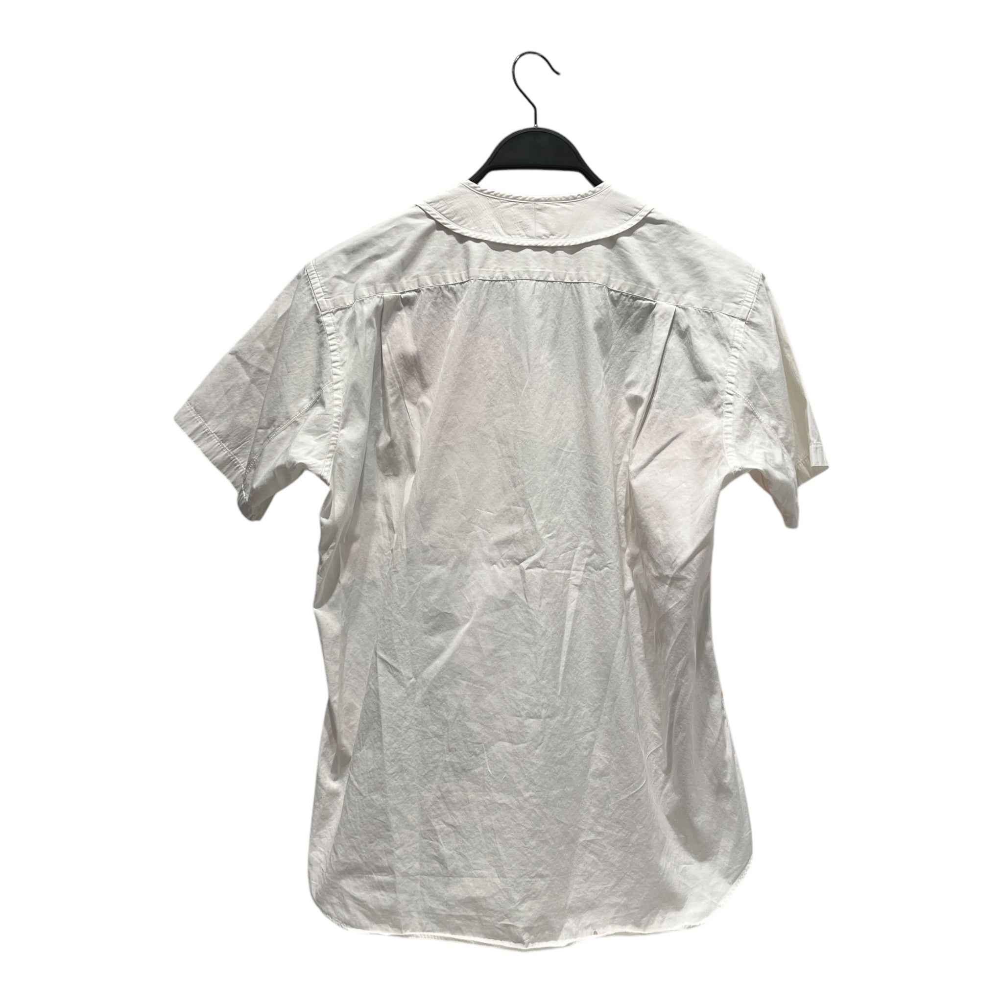 Supreme/COMME des GARCONS SHIRT/Shirt/S/Cotton/WHT/ BASEBALL BUTTON UP SHIRT view 2