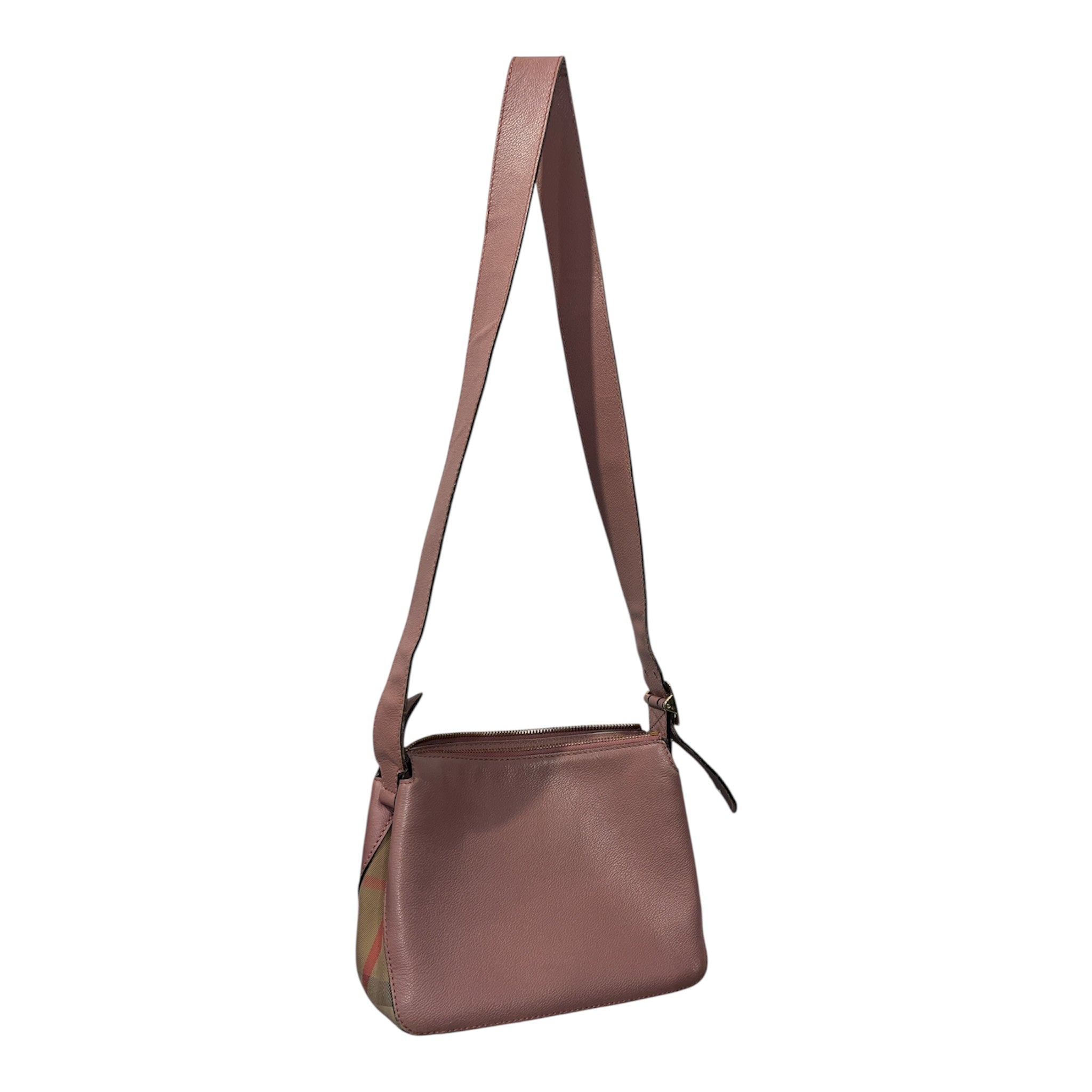 BURBERRY LONDON/Cross Body Bag/Leather/PNK/ view 2