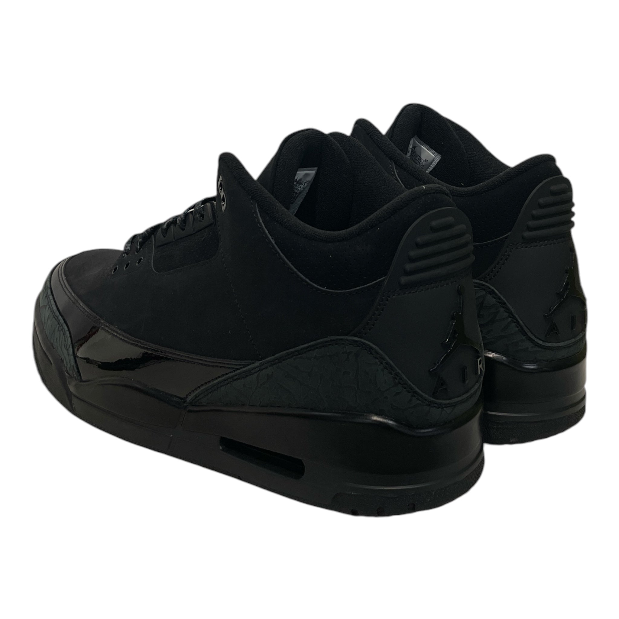 NIKE/AIR JORDAN 3/Hi-Sneakers/US 14/Suede/BLK/CT8532-001 view 2