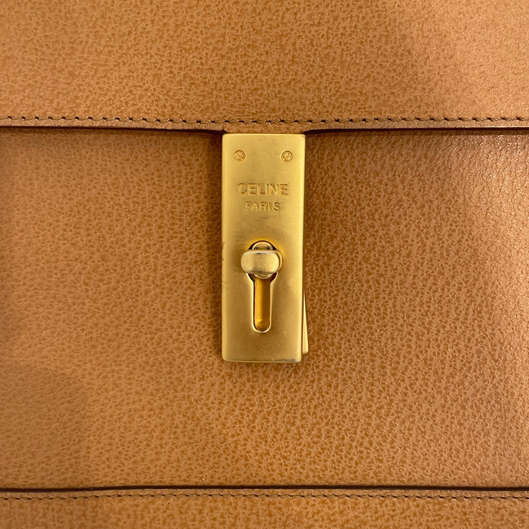 CELINE/Cross Body Bag/Leather/BRW/celine view 5