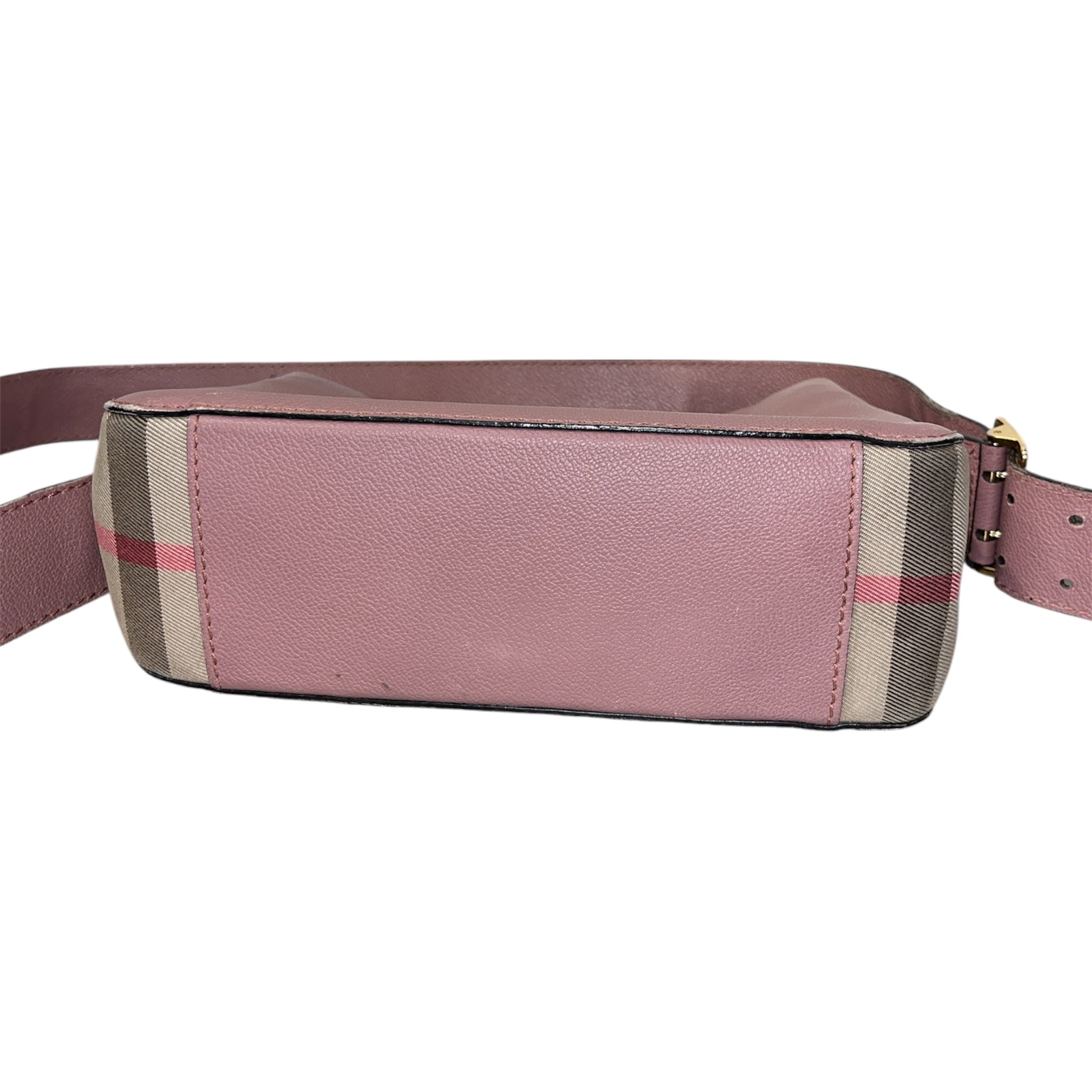BURBERRY LONDON/Cross Body Bag/Leather/PNK/ view 3