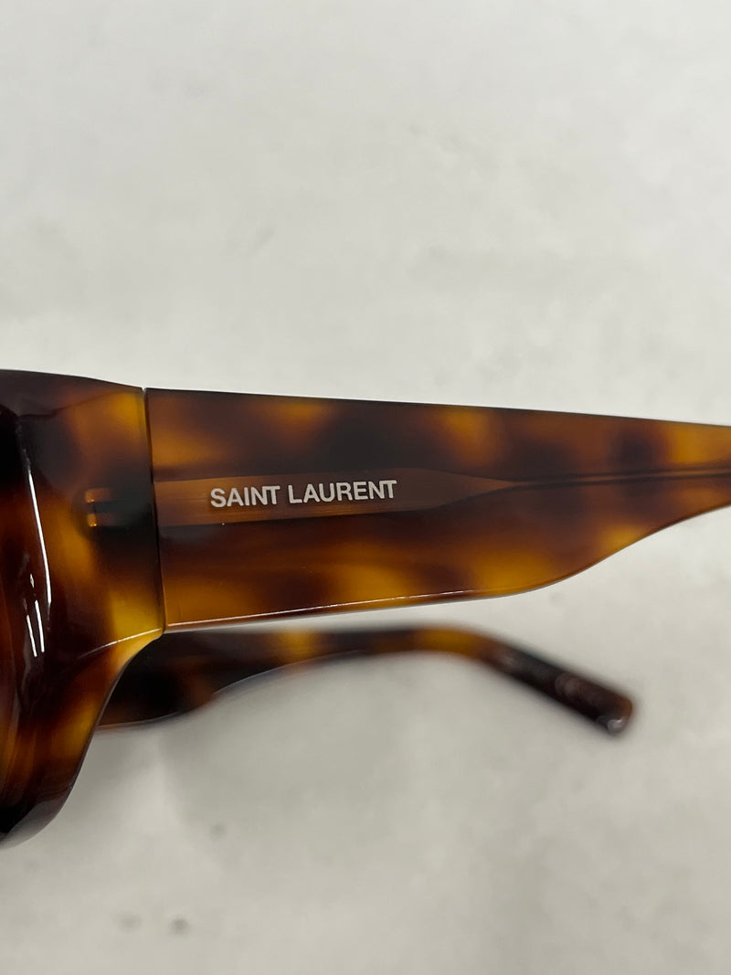 YVES SAINT LAURENT/Sunglasses/OS/Animal Pattern/Tortoiseshell Pattern/SLV/